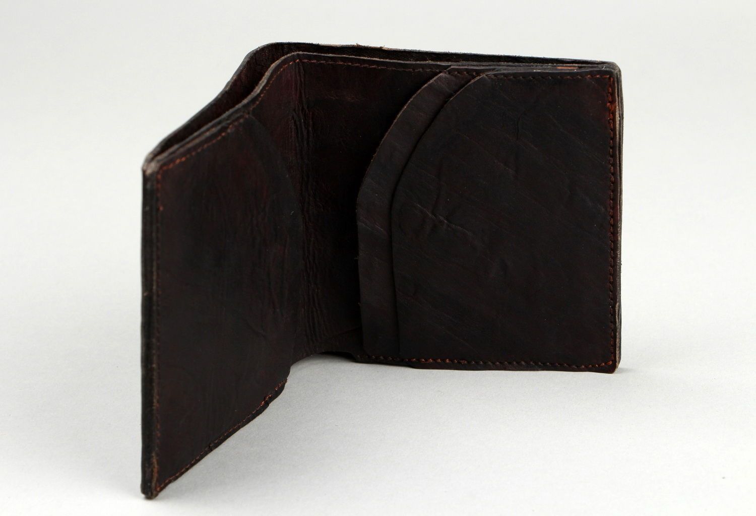 Leather purse photo 2