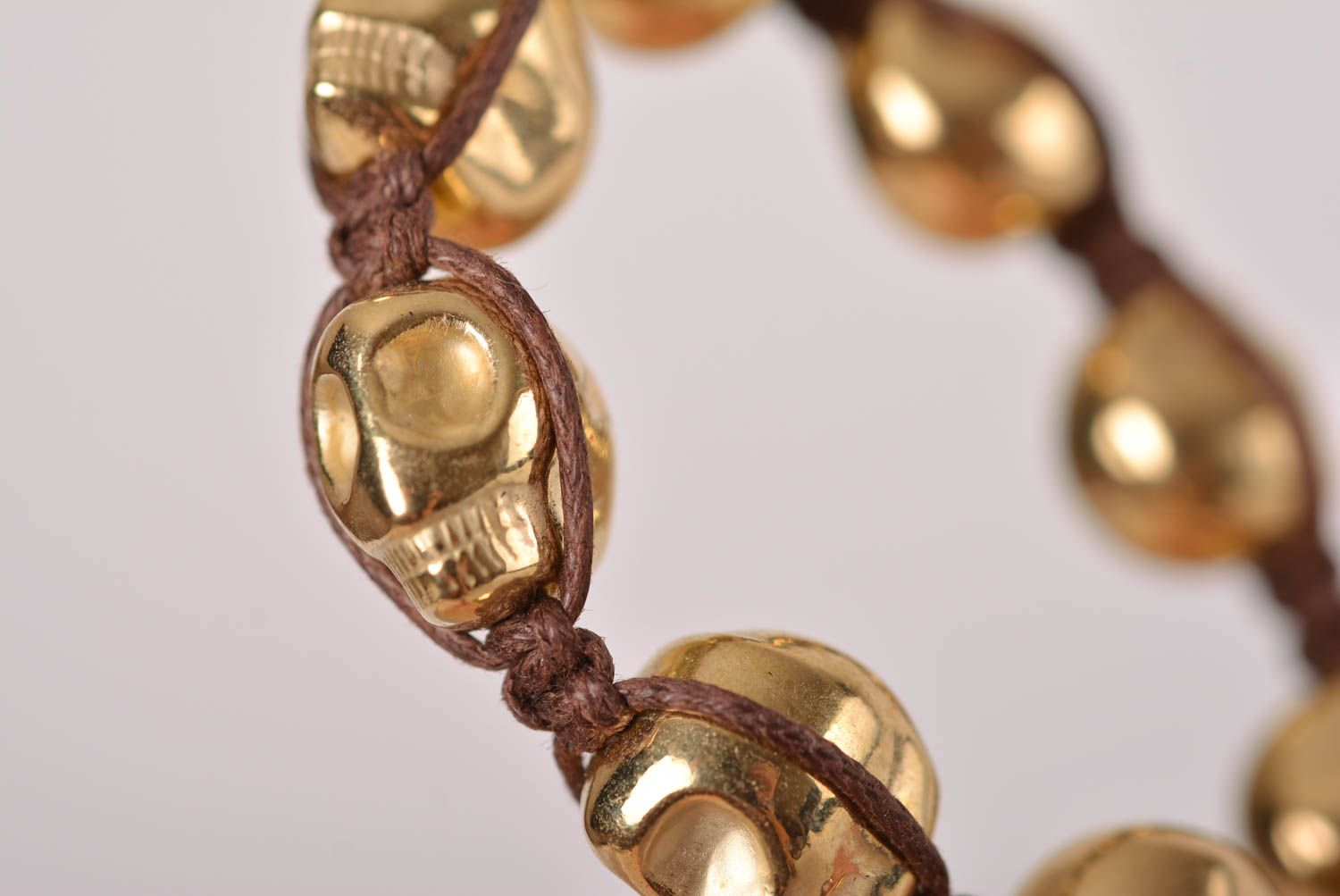 Womens handmade wrist bracelet woven cord bracelet accessories for girls photo 5