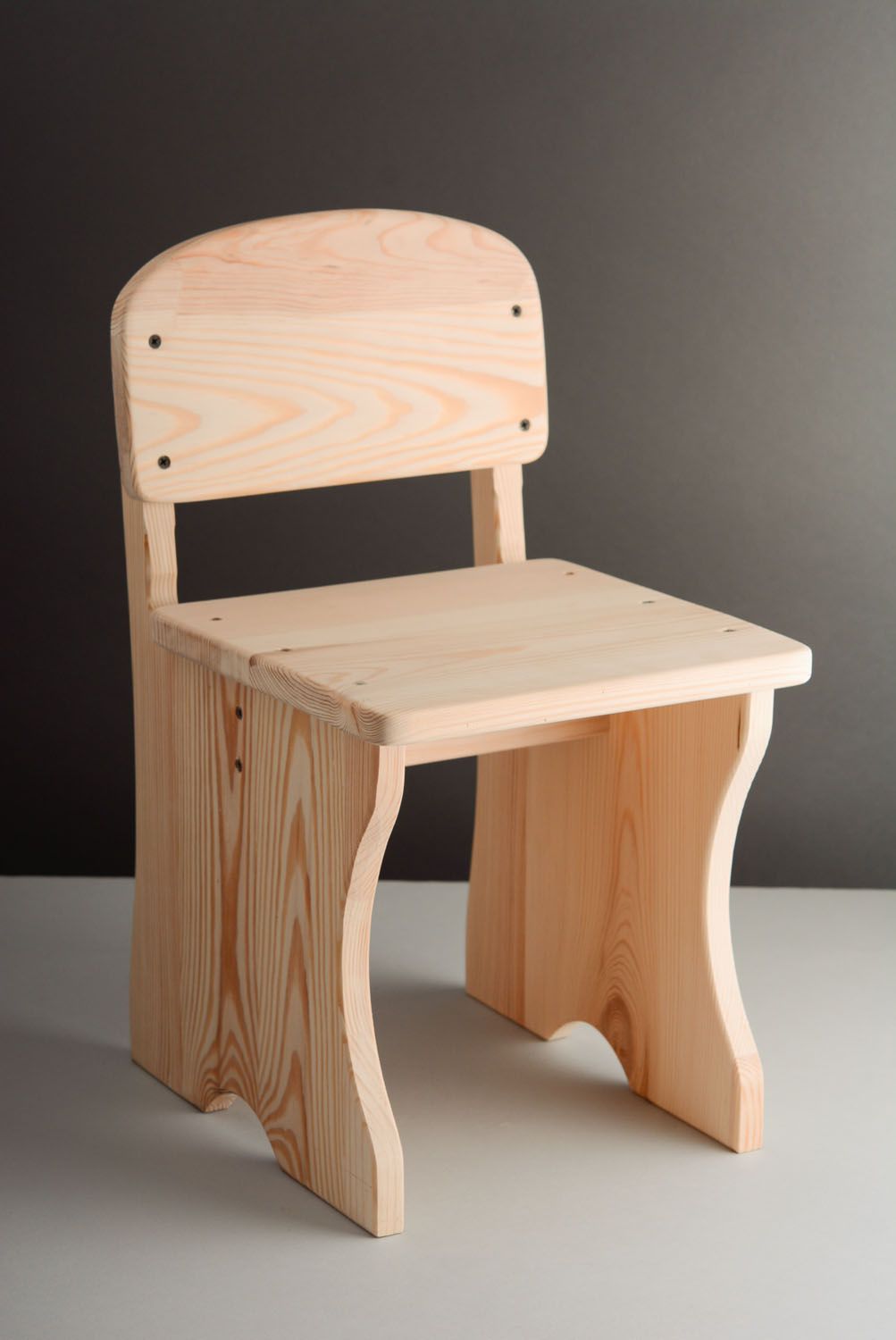 Base de madera para silla decoupage foto 1