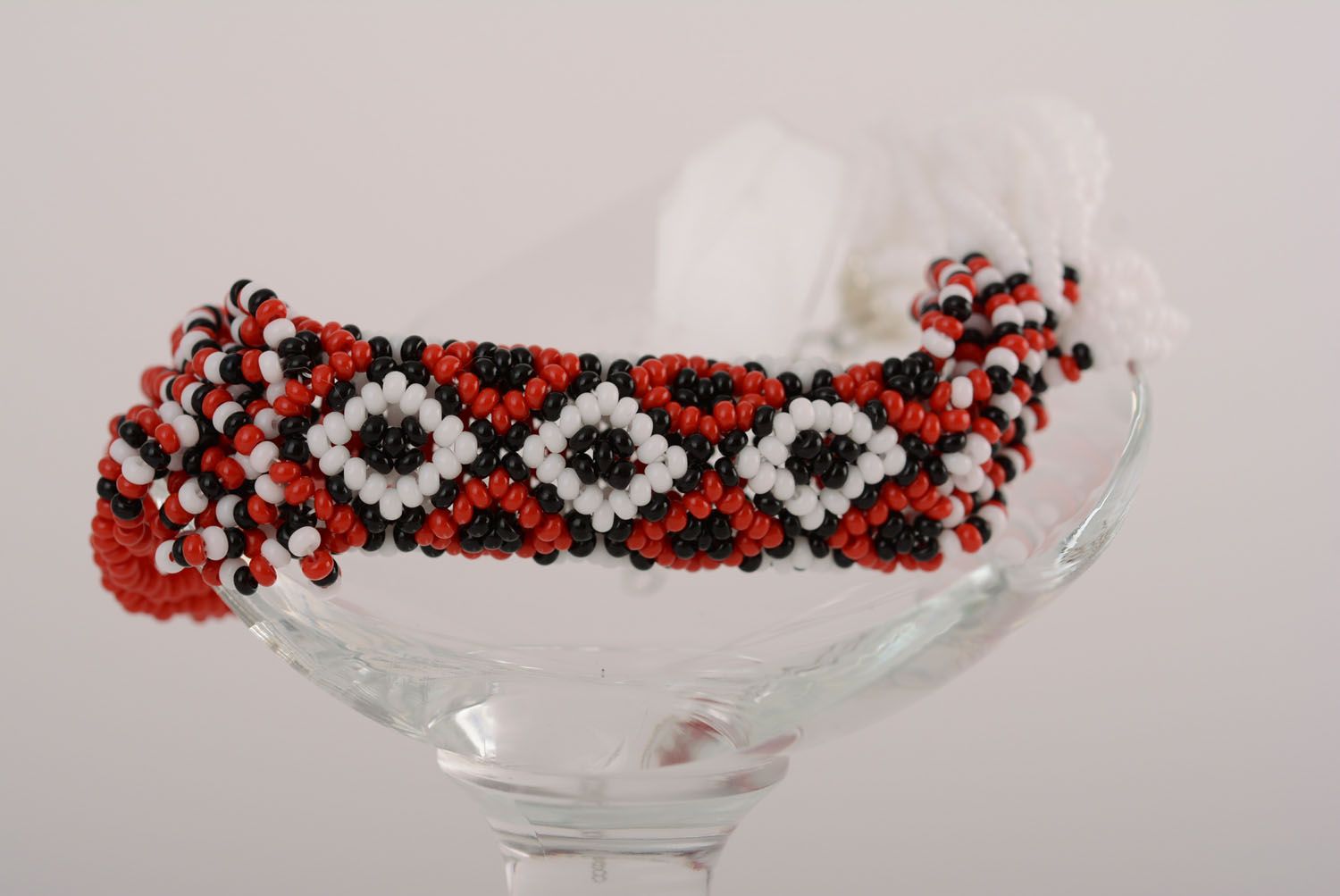 Плетеный браслет женский Этно фото 2