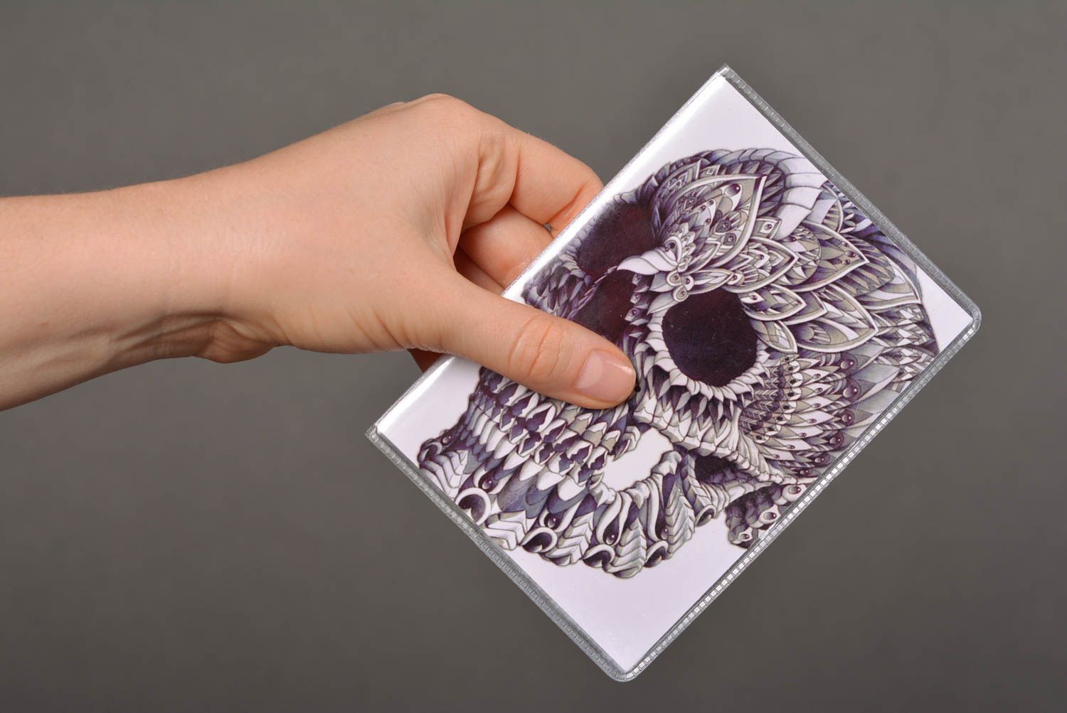 Unusual handmade silicone passport cover designer passport holder gifts for him photo 4