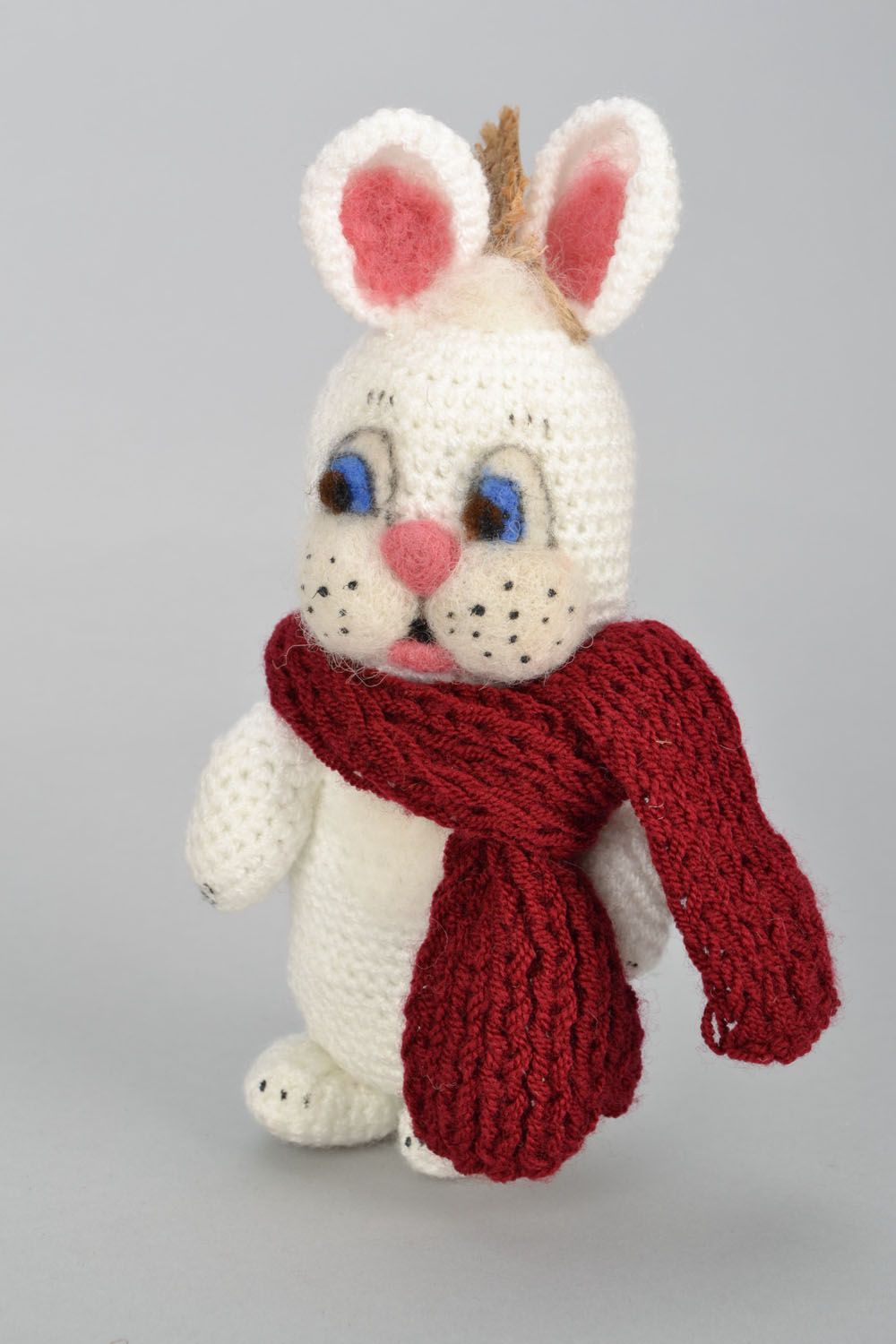 Crocheted toy Hare photo 1