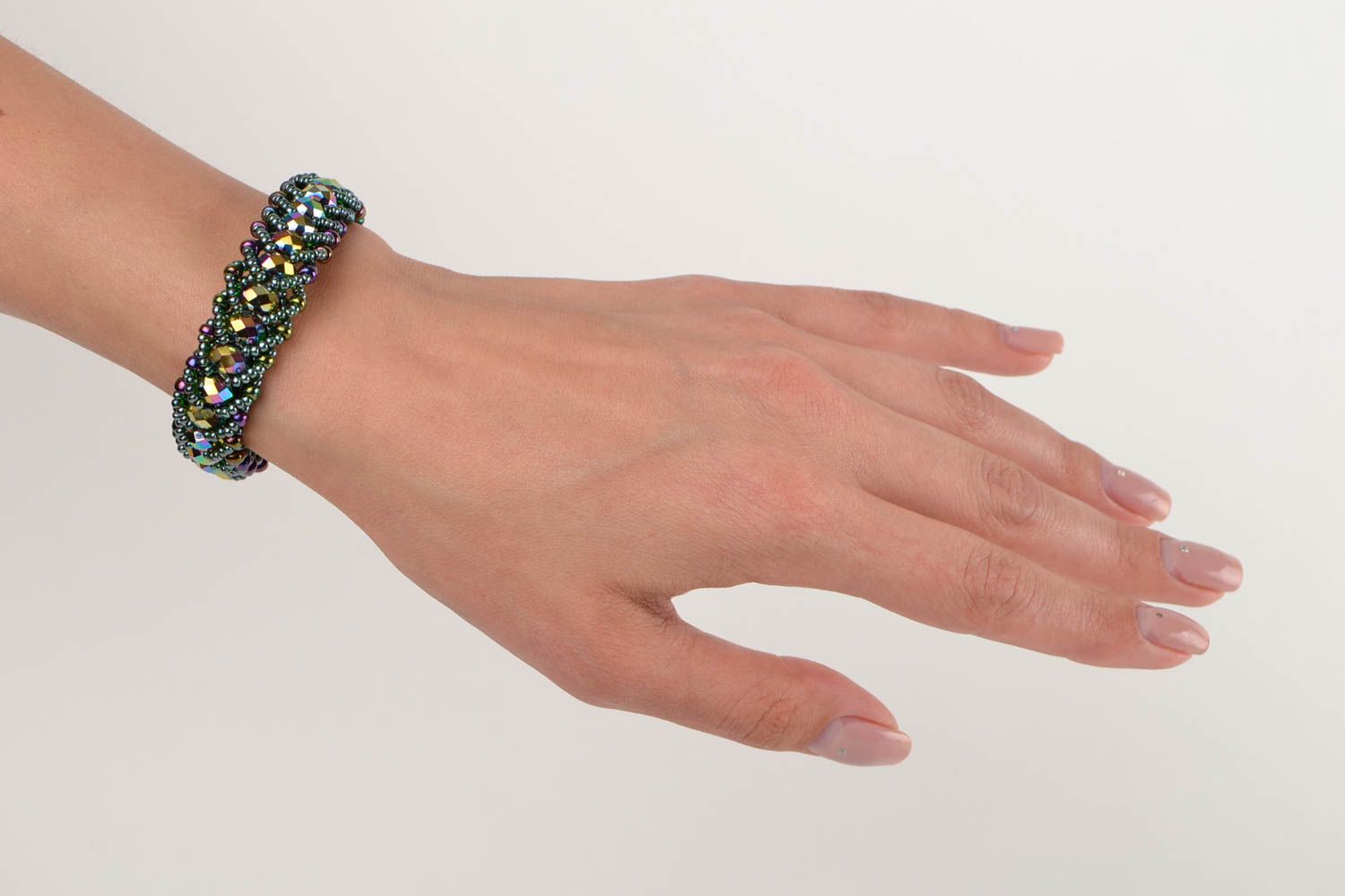 Handmade Rocailles Armband Designer Schmuck Frauen Accessoire modisch  foto 2