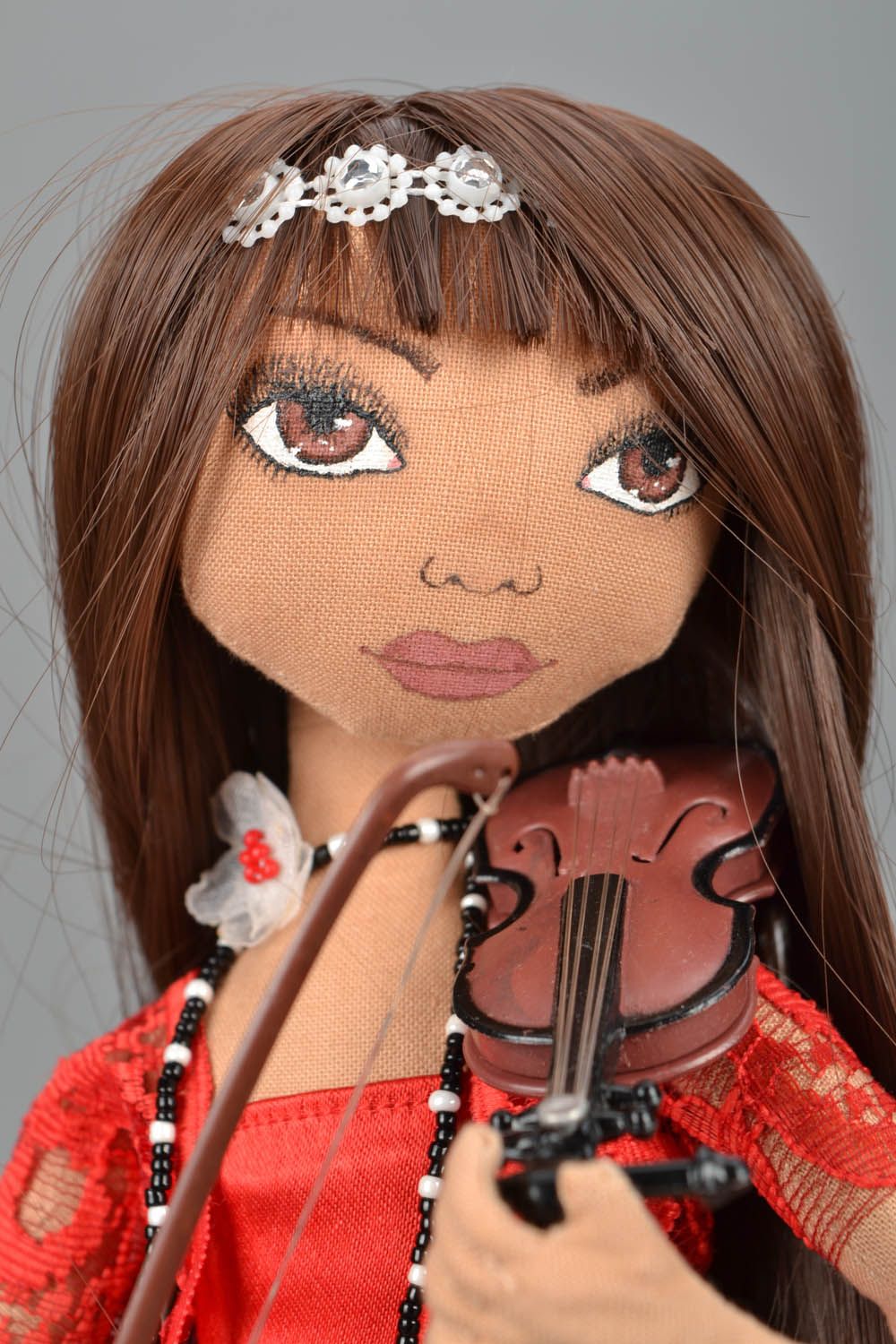 Boneca-violinista Vanessa foto 3