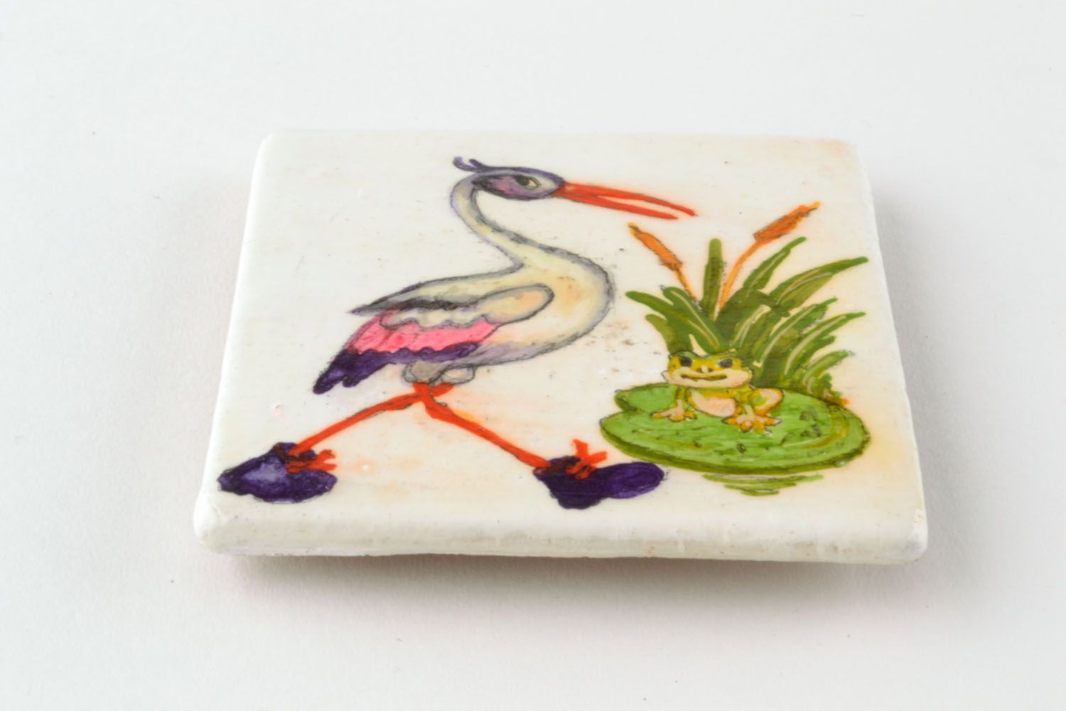 Homemade fridge magnet with pattern photo 4