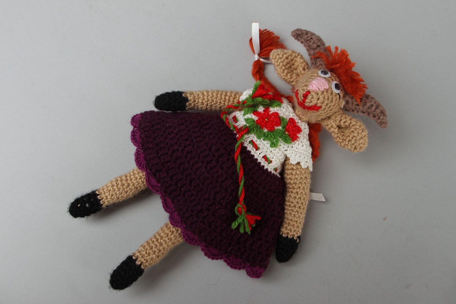 Crochet toy Goat photo 2