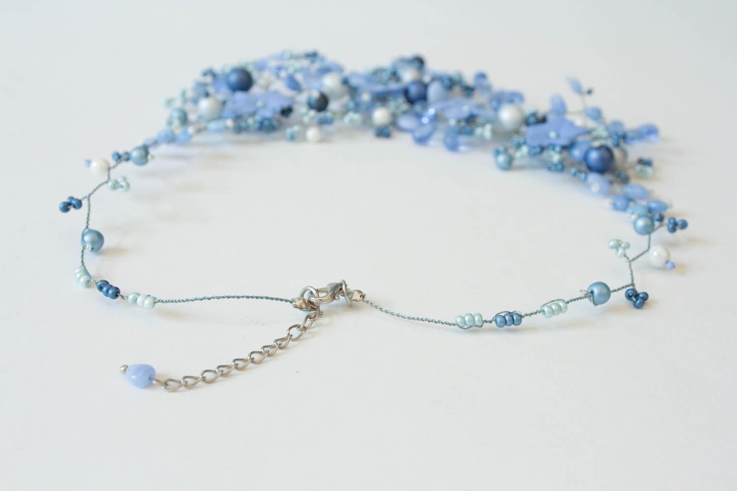 Blue necklace  photo 1