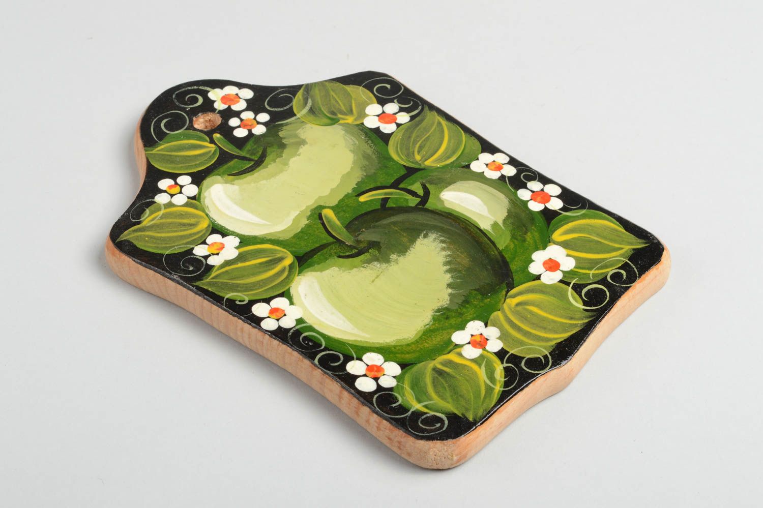Handmade chopping board kitchen decor painted wall panel decorative use only photo 3