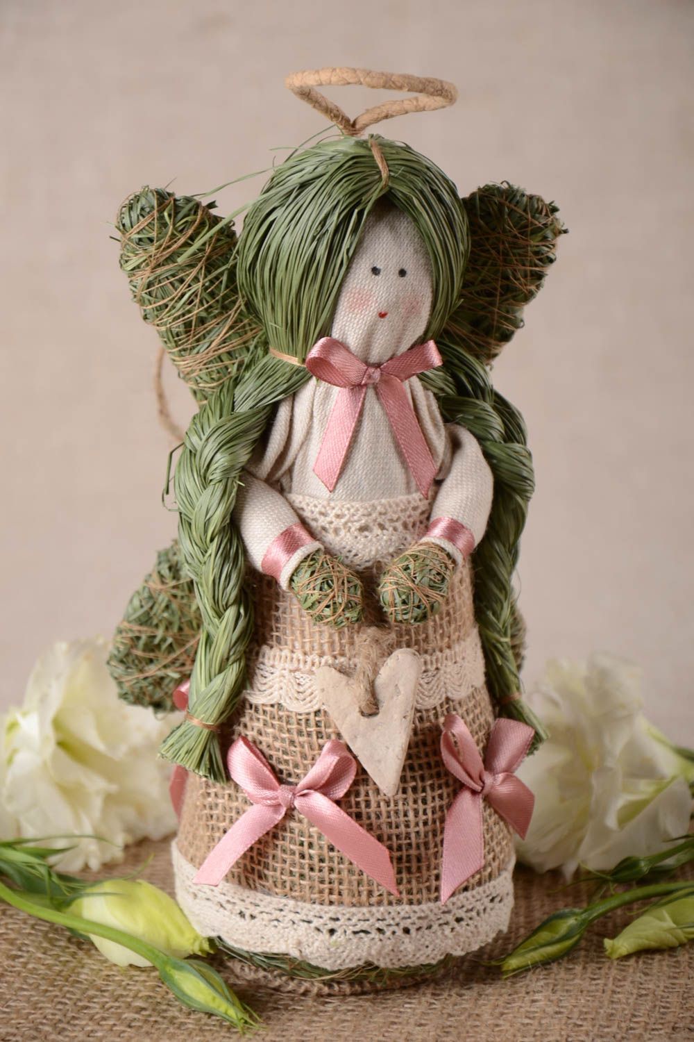 Handmade pendant angel toy interior decoration gift for girl angel pendant photo 1