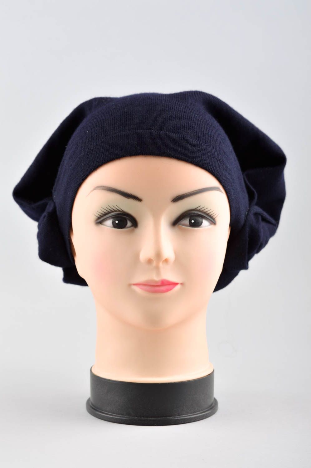 Handmade women hat winter hat winter accessories for girls elegant warm hat photo 1