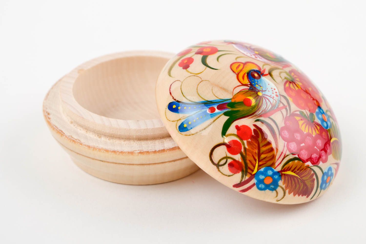 Kleine Schatulle handmade Ring Schatulle Geschenk für Frauen künstlerisch bunt foto 5