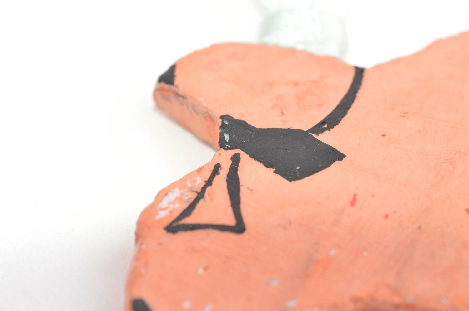 Oiseau décoratif fait main Déco à suspendre hirondelle céramique Déco maison photo 5