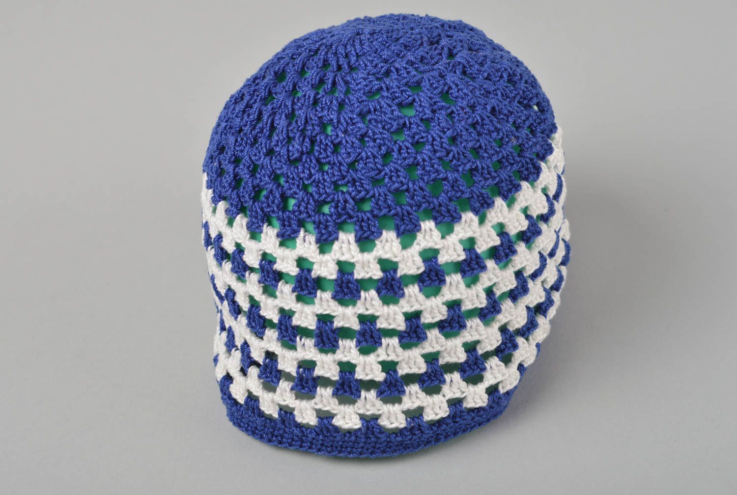 Handmade hat crocheted hat warm hat winter hat for baby designer hat for baby photo 3