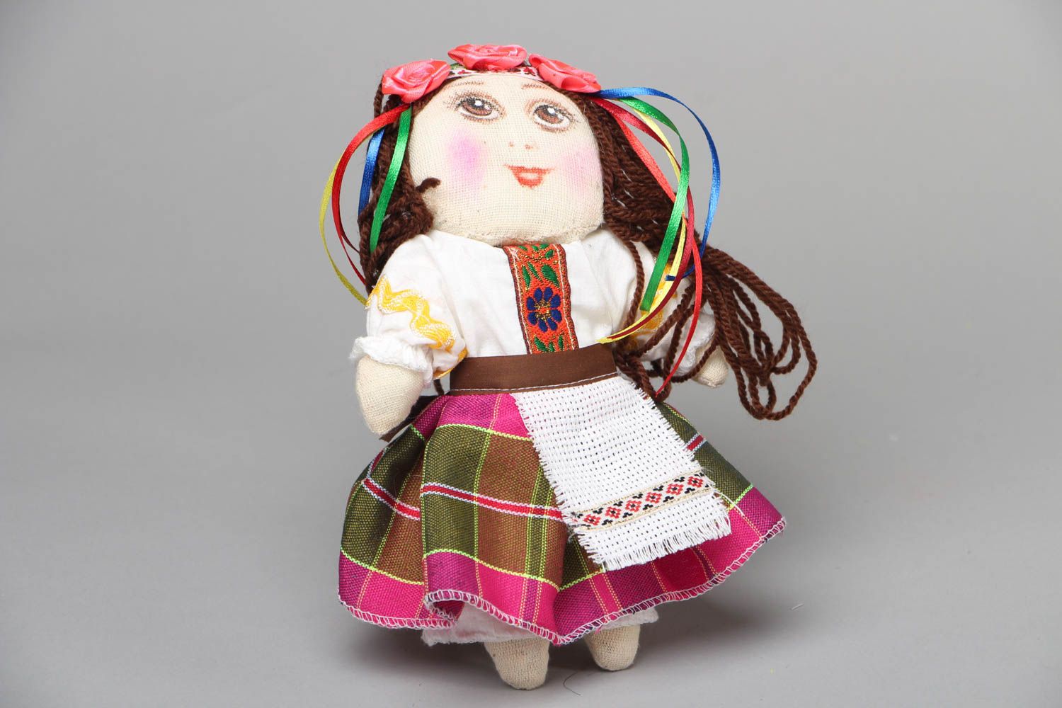 Textil Puppe handmade Ukrainerin foto 1
