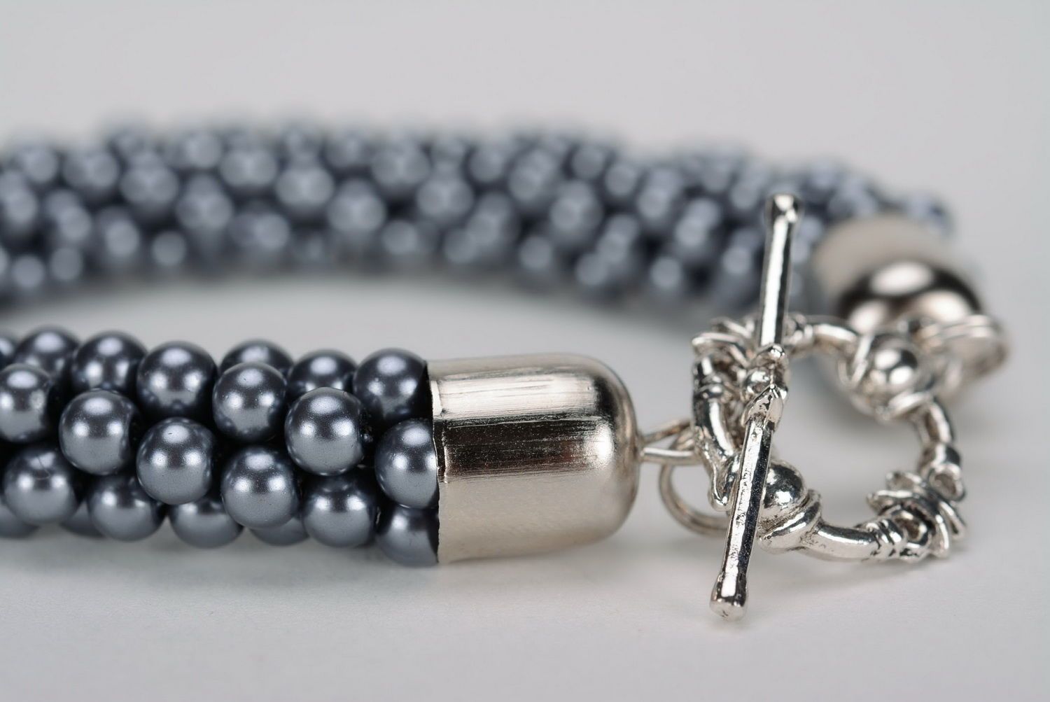 Bracelet avec perles en céramique photo 2
