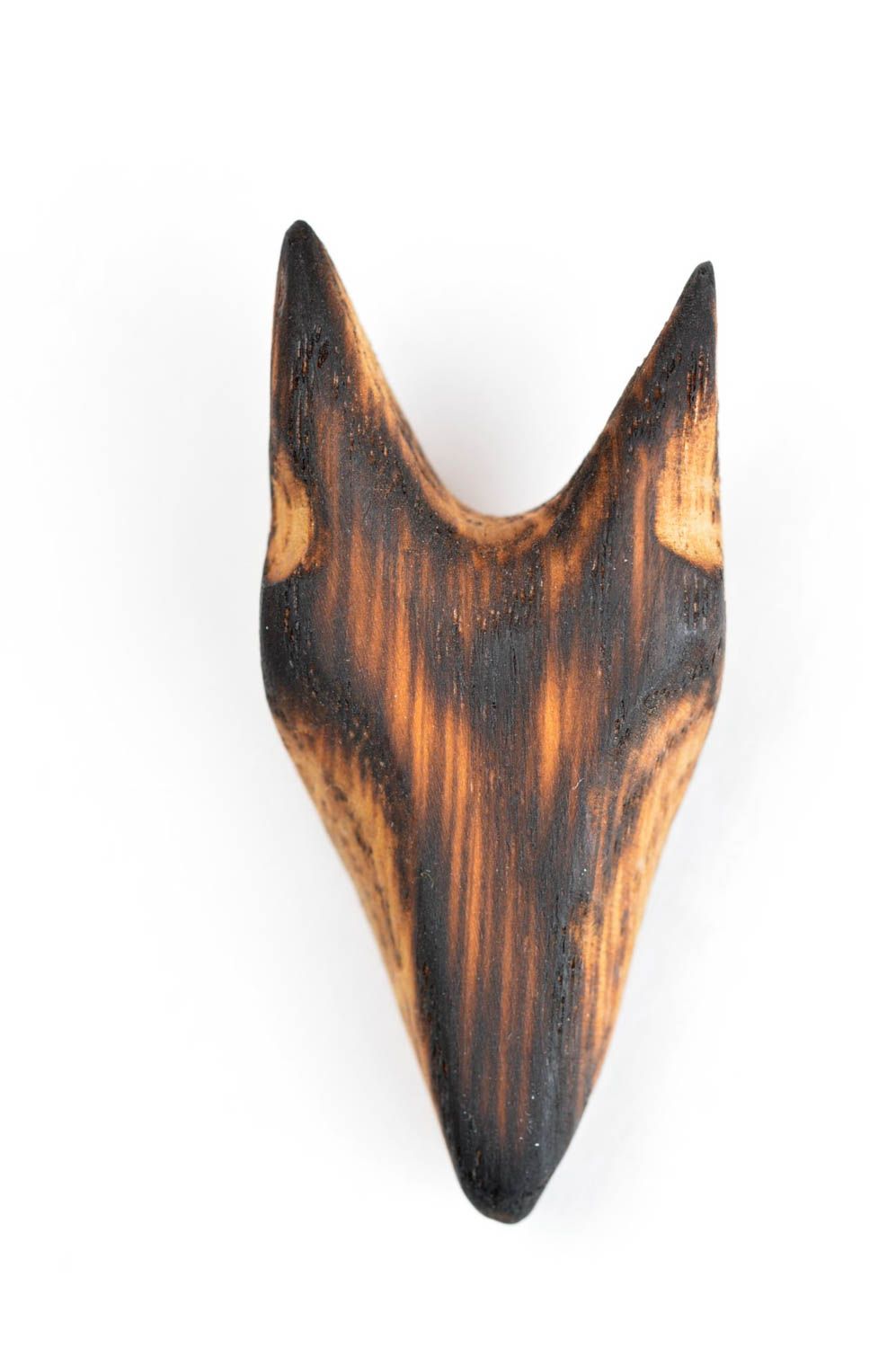 Beautiful handmade wooden brooch pin fashion accessories wood craft ideas photo 4