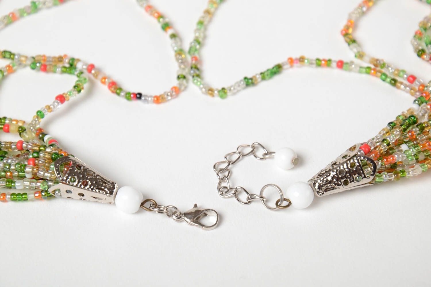 Stylish handmade beaded necklace beautiful necklace designs womens jewelry ideas photo 4