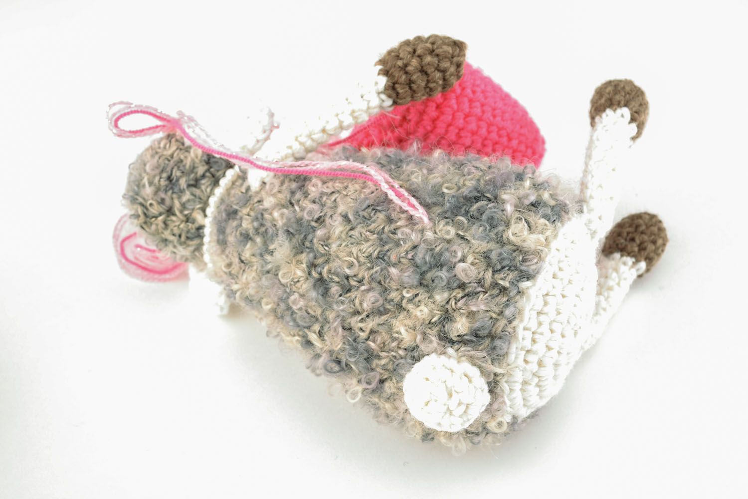 Designer crochet toy Sheep in Love photo 3