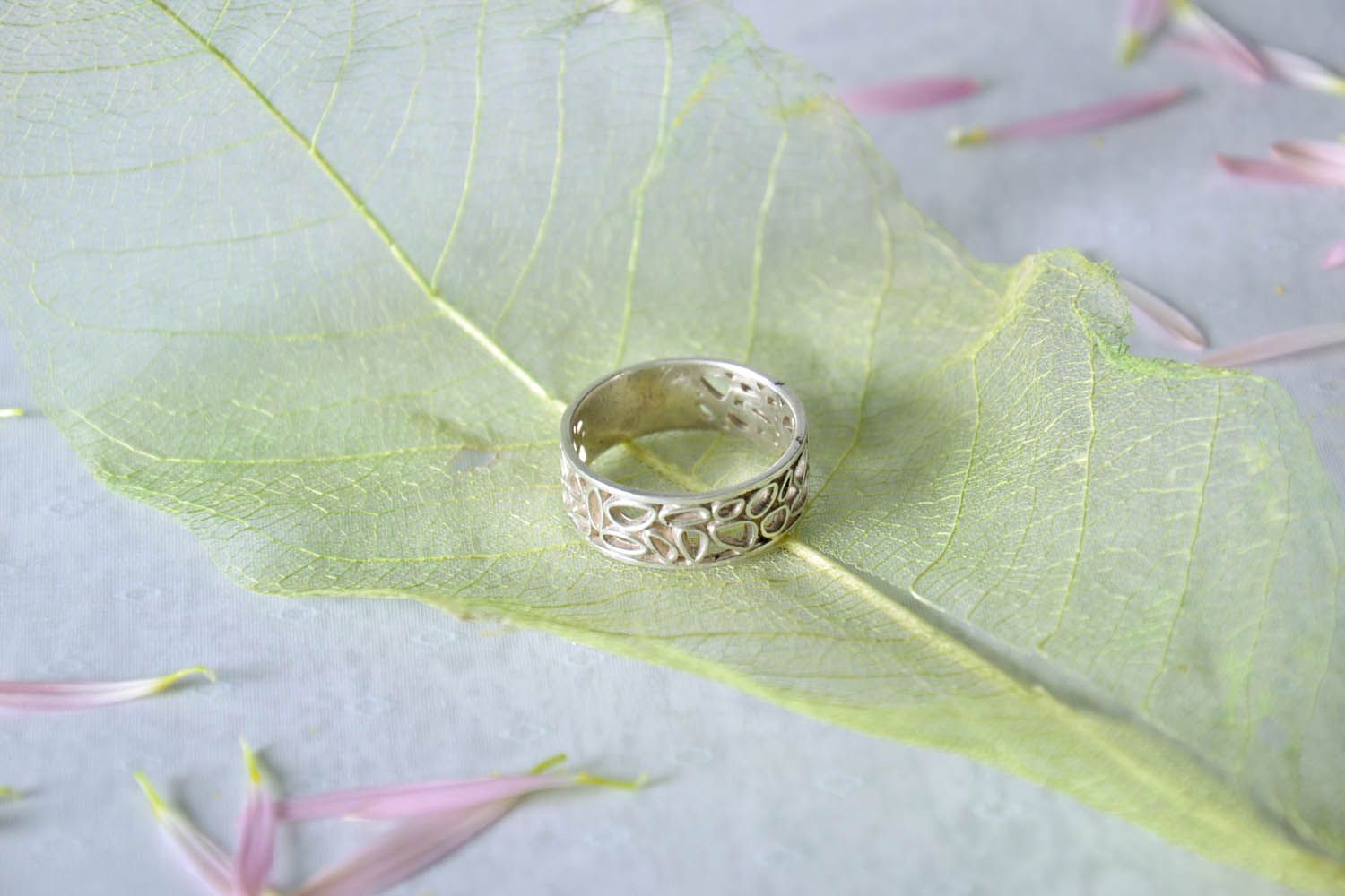 Silver seal ring photo 1
