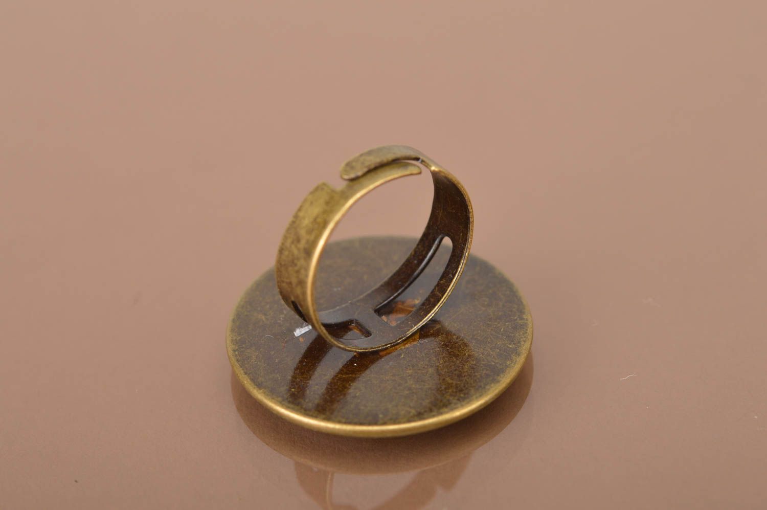 Ring Damen Handmade Schmuck Ring Designer ausgestickt Accessoires Geschenk Ideen foto 3