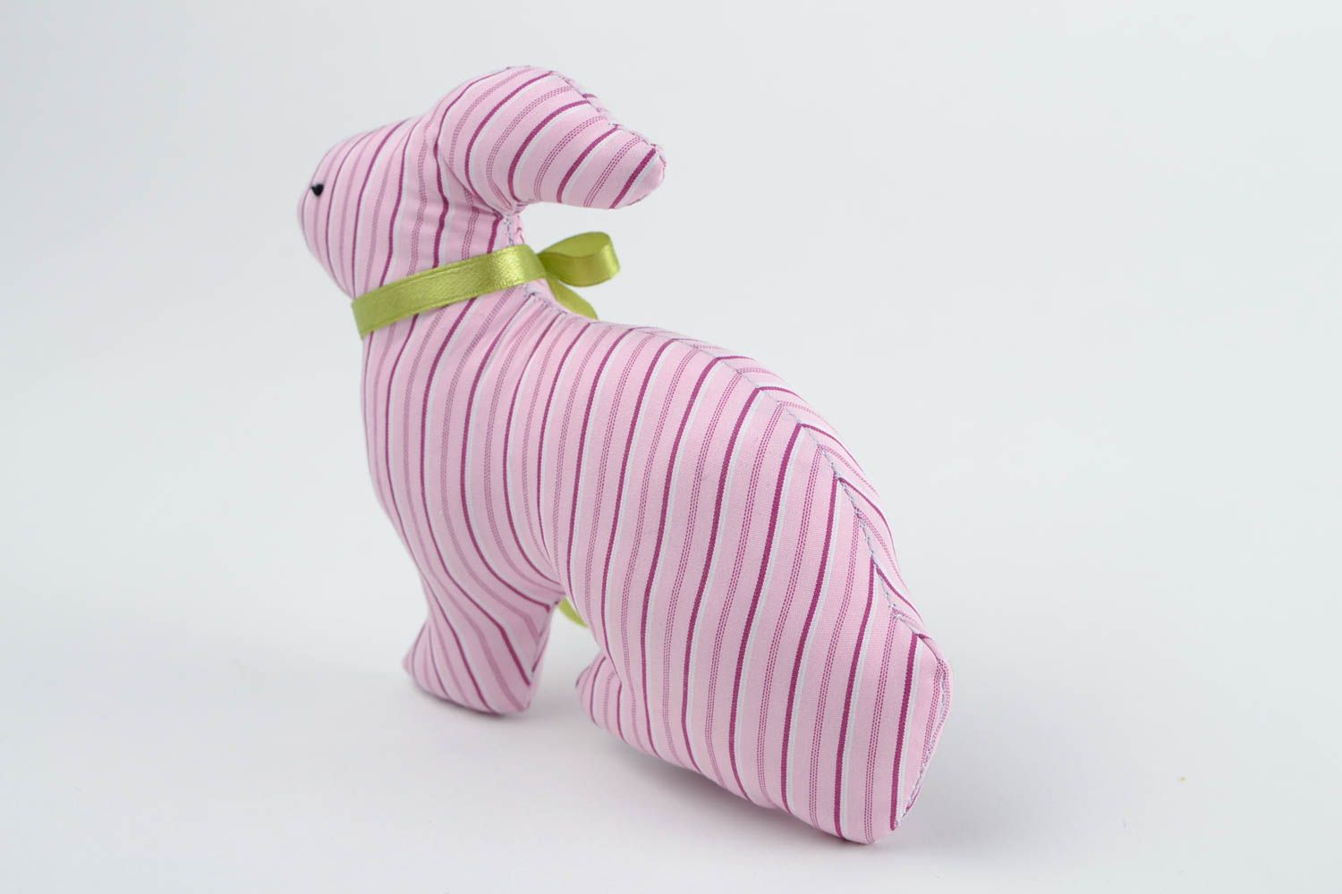 Пасхальный кролик ручной работы подарок на Пасху интерьерная игрушка для дома фото 5