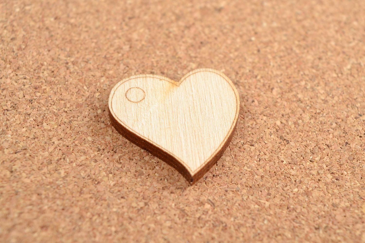 Handmade Holzartikel zum Gestalten Miniatur Figur Holz Rohlinge zum Bemalen Herz foto 1