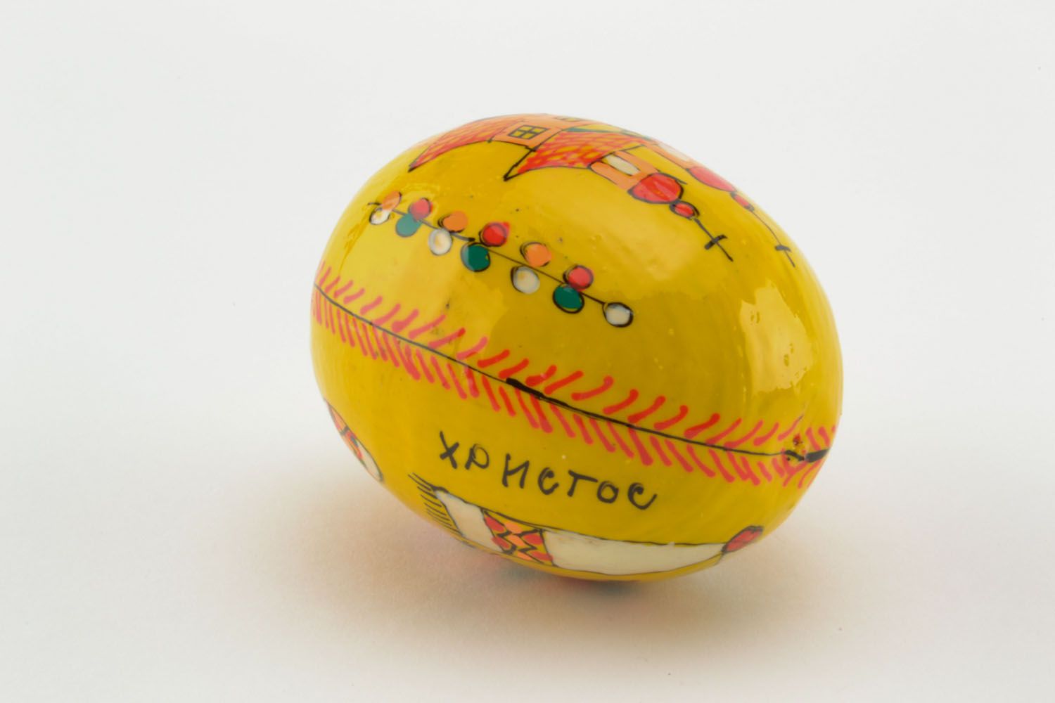 Easter egg with beautiful paintings photo 4