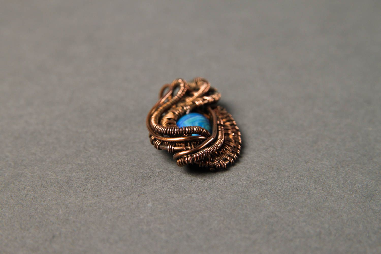 Unusual handmade metal pendant wire wrap ideas artisan jewelry designs photo 5