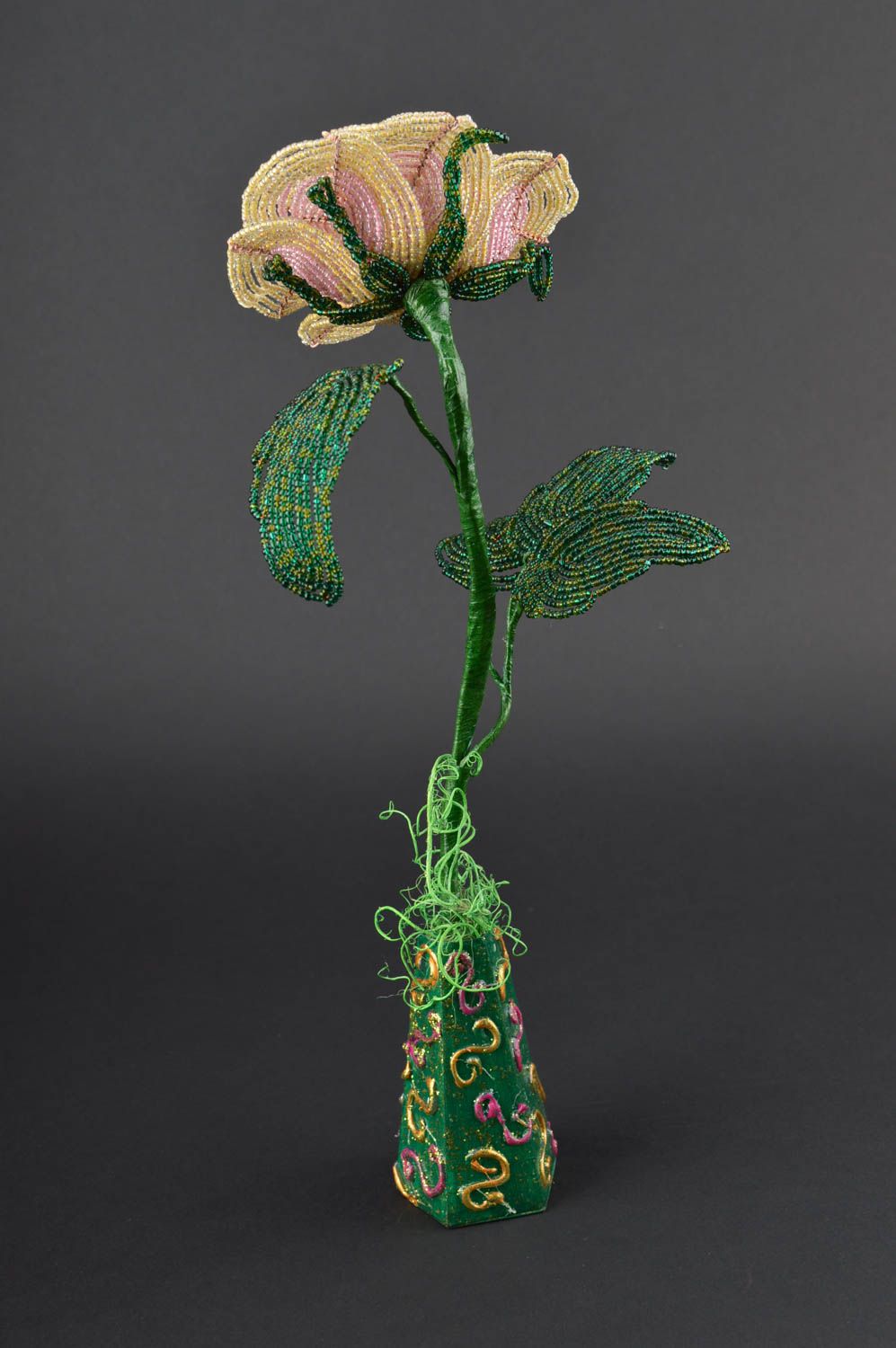 Handmade Künstliche Rose Blumen Dekoration Tischdeko Blume künstliche Blume foto 3
