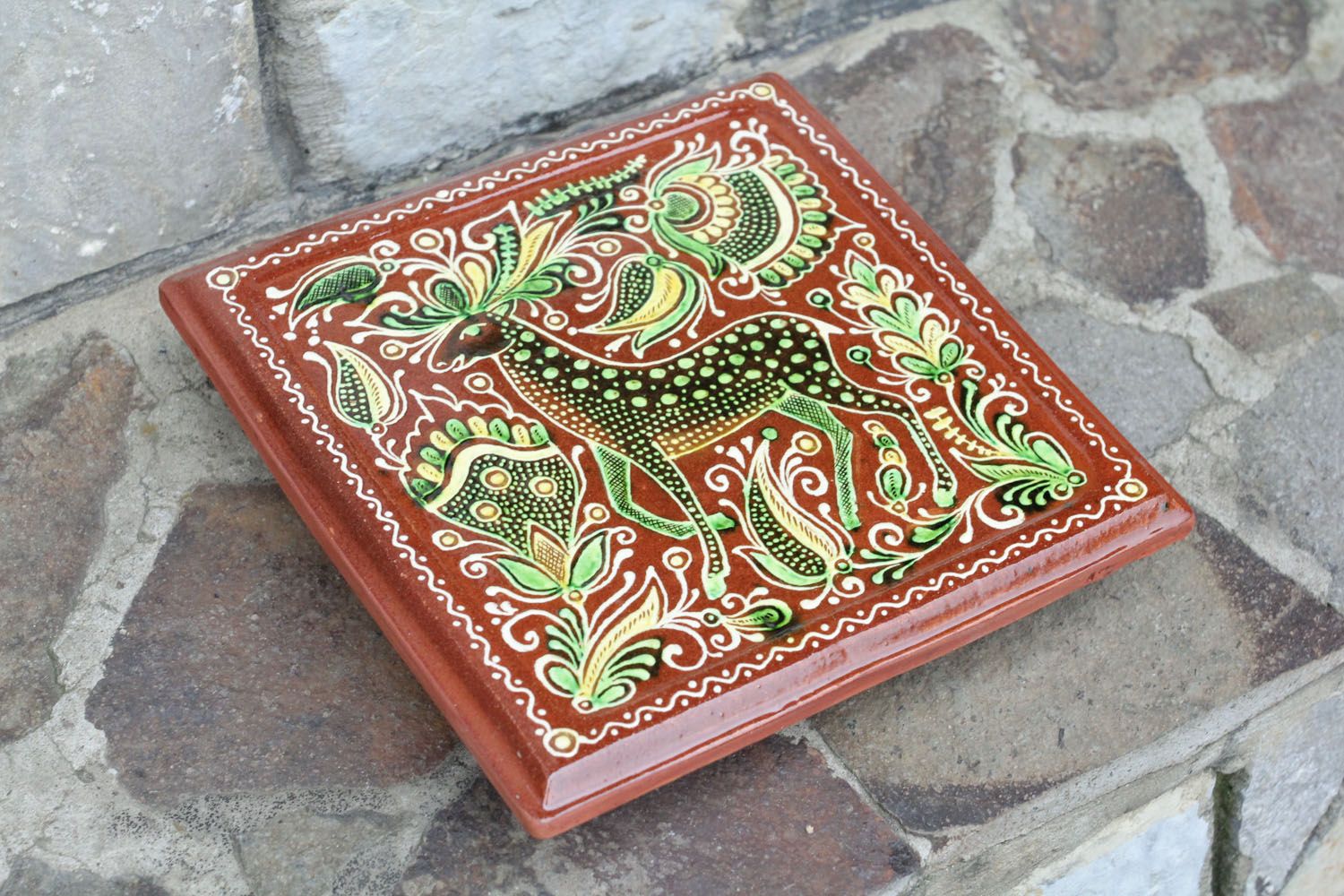 Ceramic tile in ethnic style photo 1