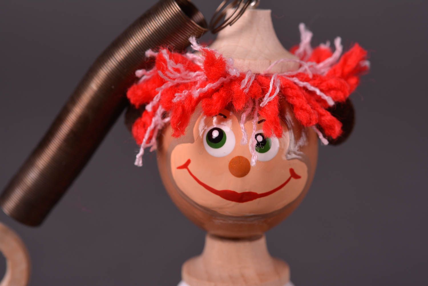 Игрушка ручной работы оригинальная игрушка из дерева подарок ребенку авторская фото 3