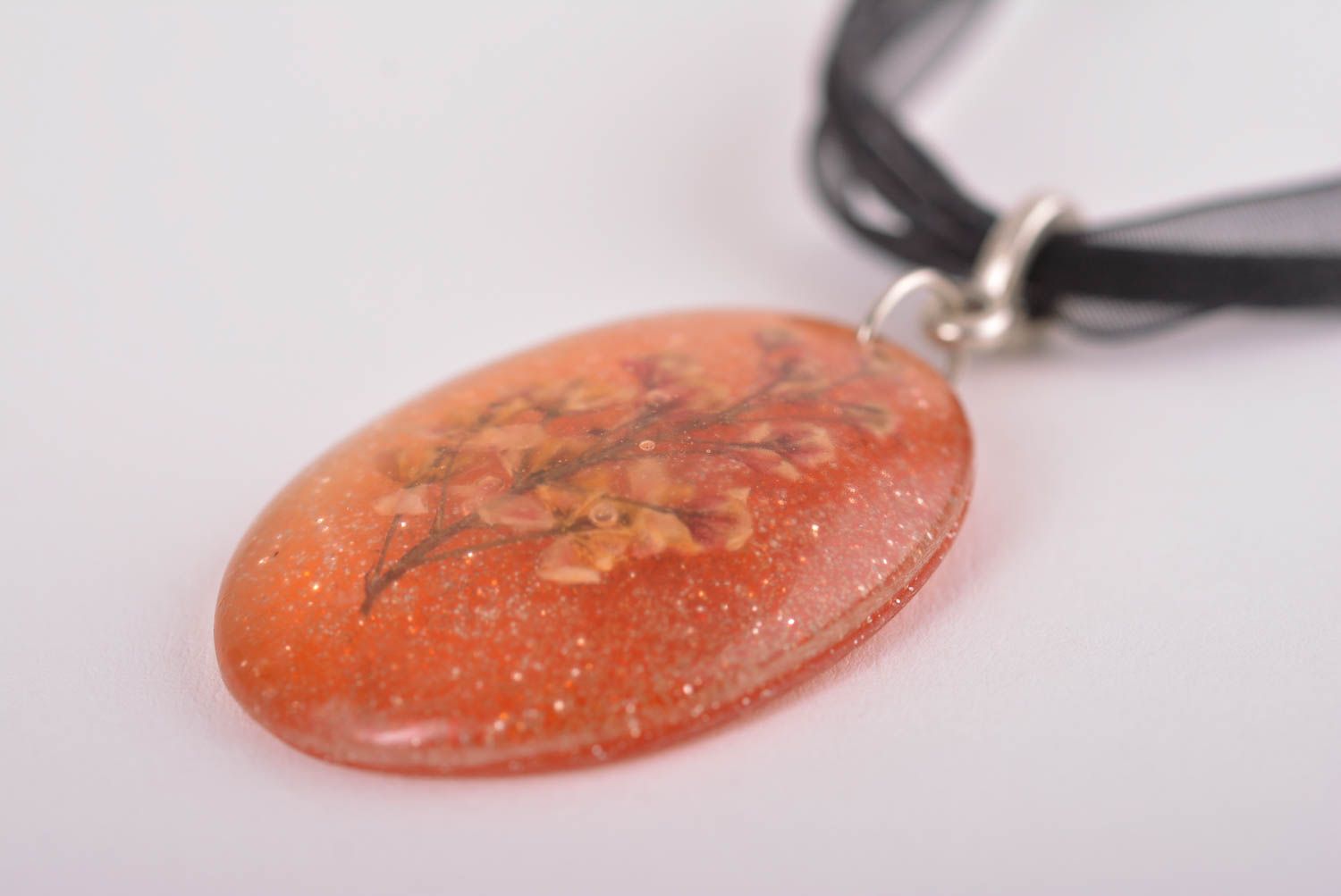 Handmade pendant epoxy pendant for women gift ideas designer accessory photo 4