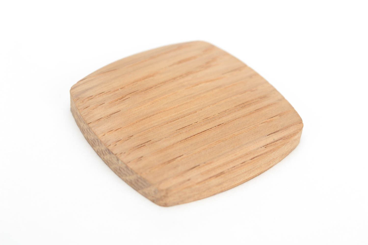 Schmuck Anhänger Rohling aus Holz Erzeugnis für Bijouterie handgemacht Quadrat foto 2