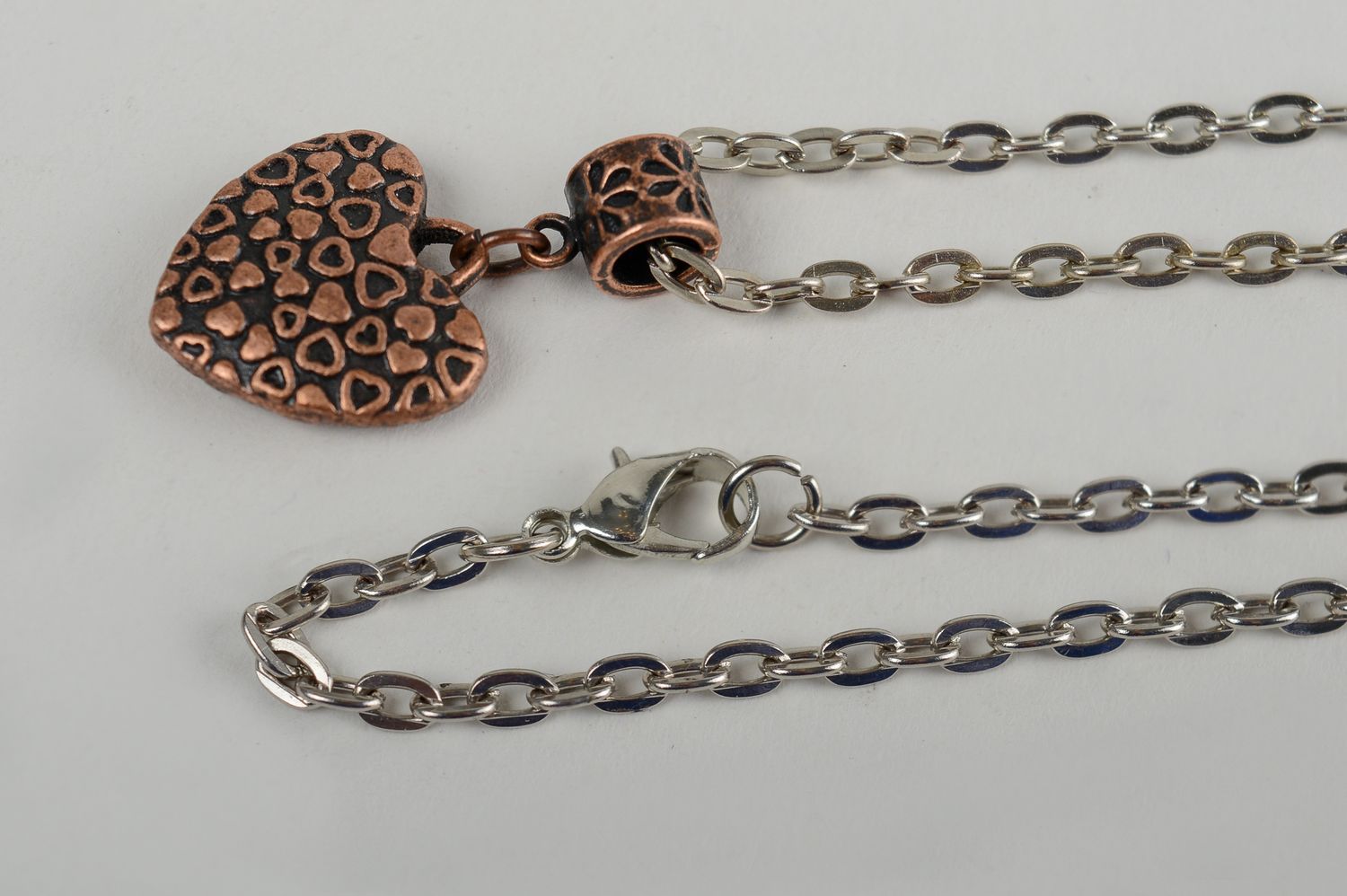Metal pendant handmade metal jewelry metal accessories designer pendant for girl photo 3