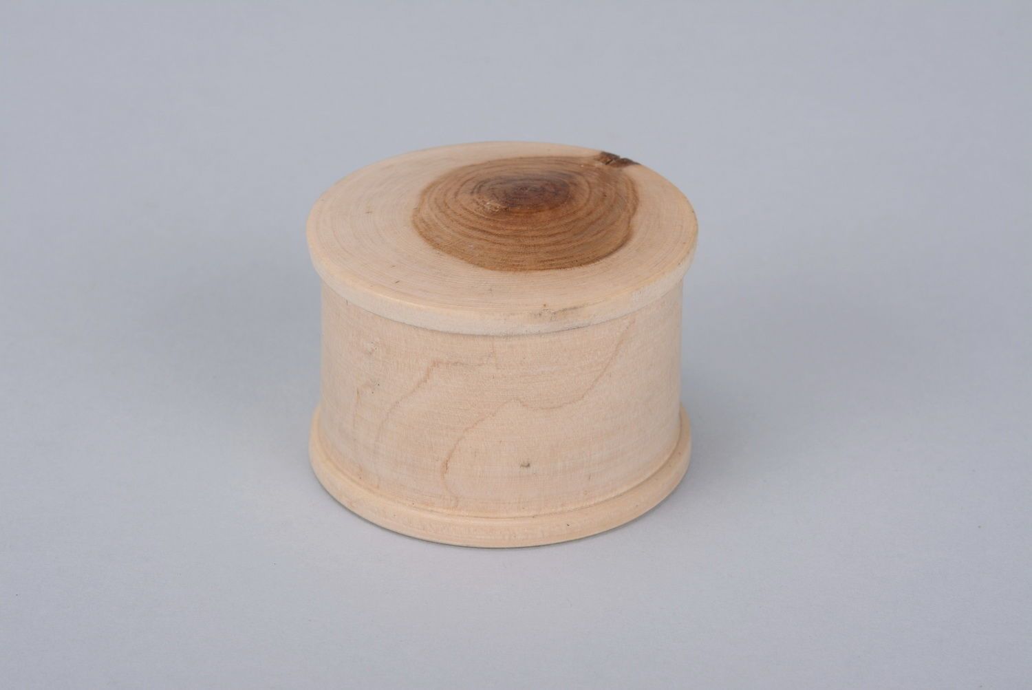 Saleiro-pote de tempero de madeira foto 1