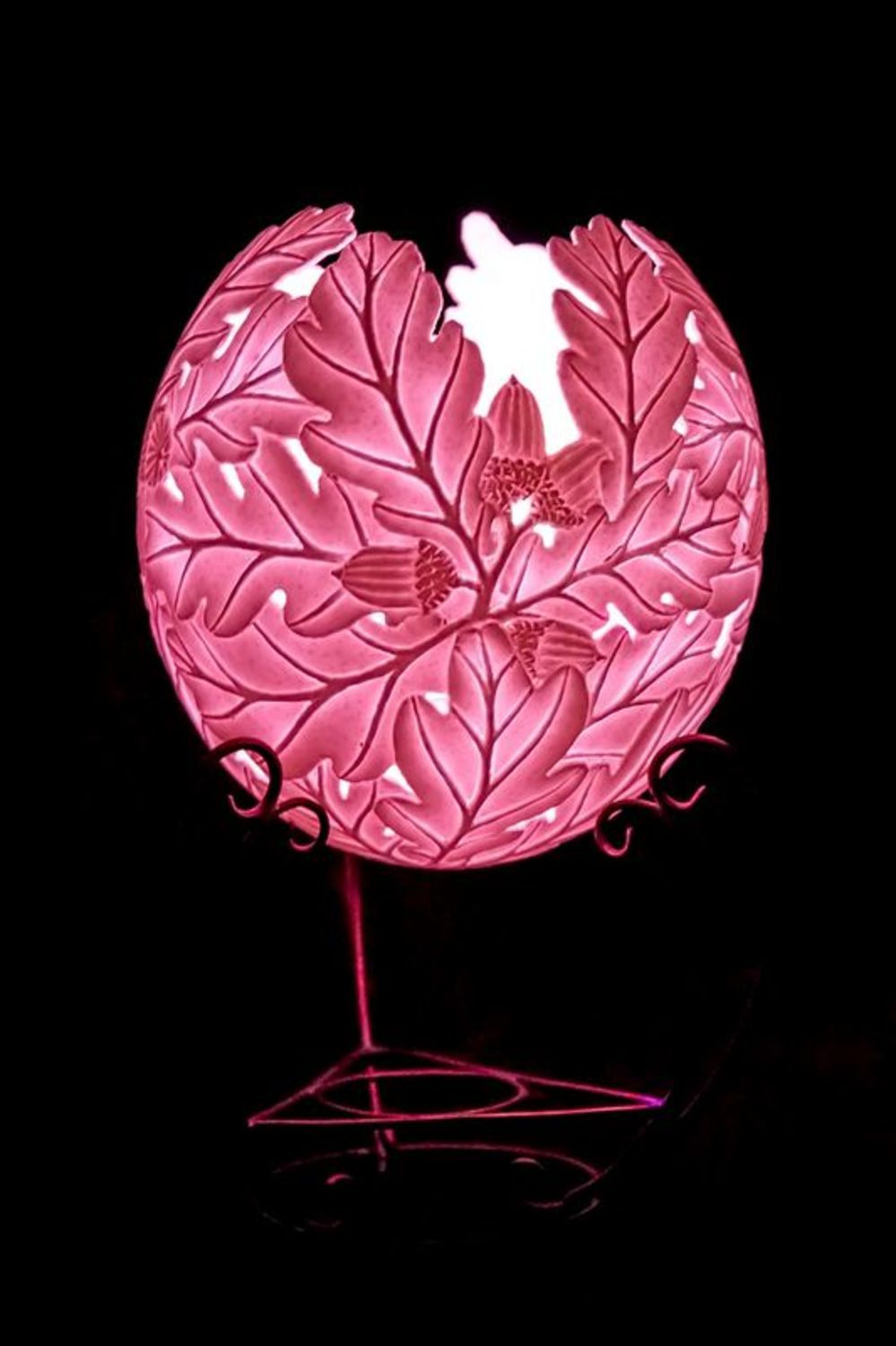 L'uovo plafoniera Tenerezza di quercia fatto a mano decorazione di casa
 foto 2
