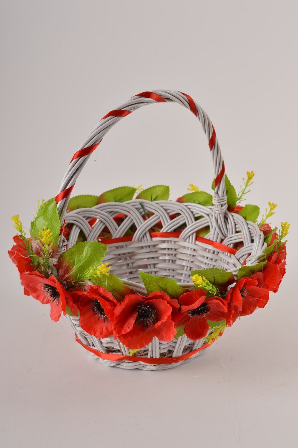 Handmade beautiful basket stylish holiday basket designer gift ideas for woman photo 3