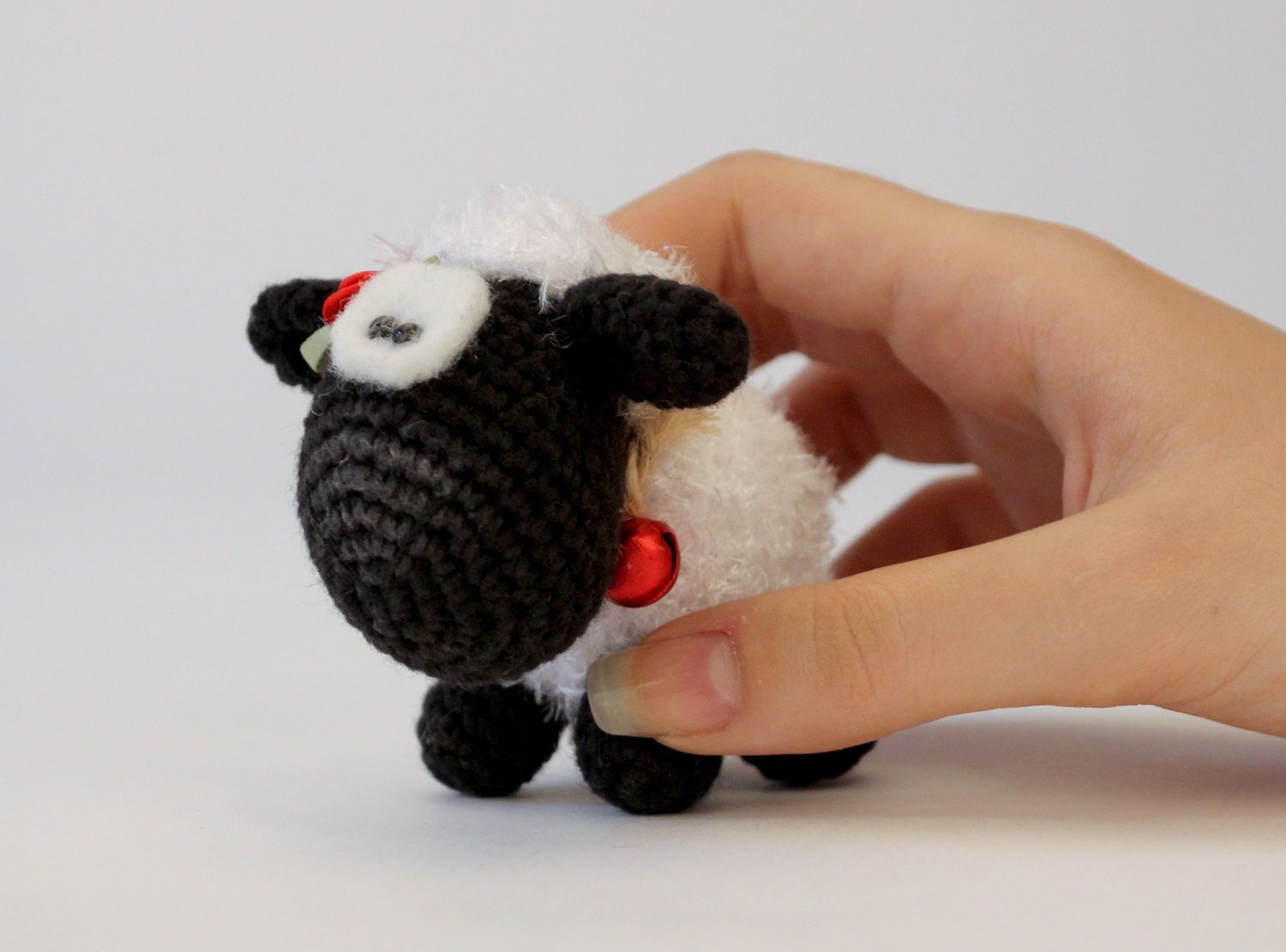 Handmade Soft Toy Small  Sheep photo 5