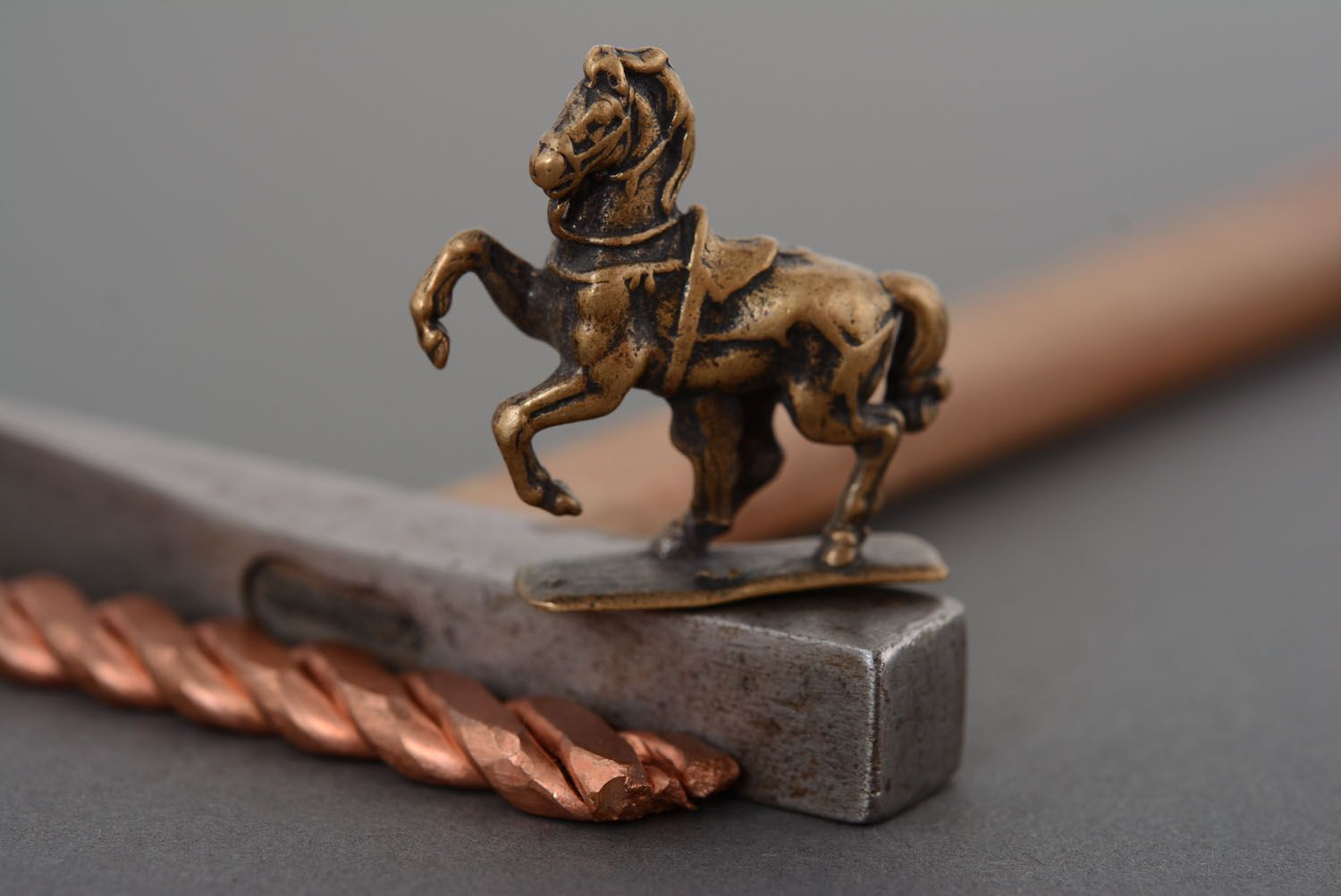 Bronze figurine Horse photo 1