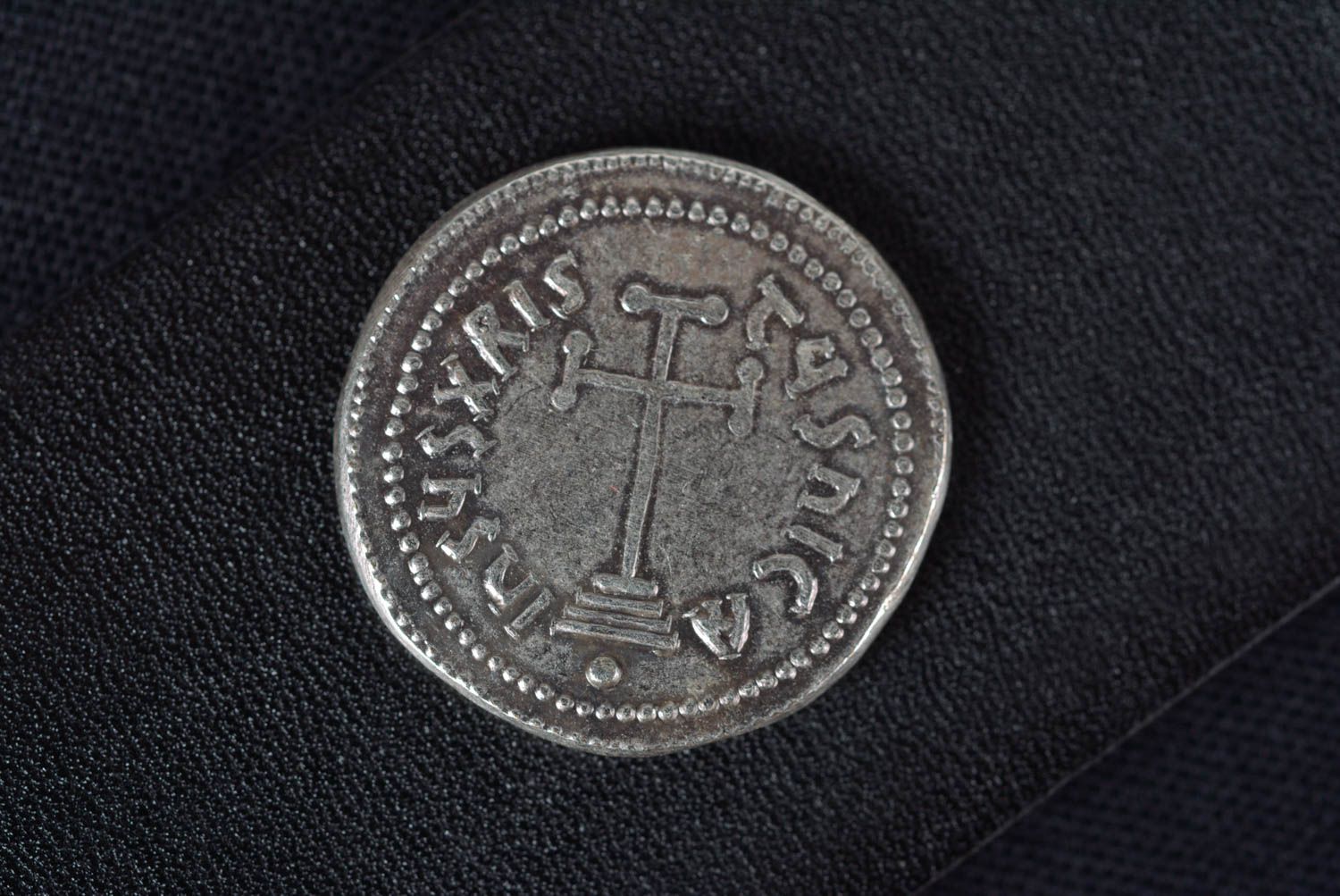 Копия монеты handmade редкая монета посеребренная старая монета Михаила фото 2