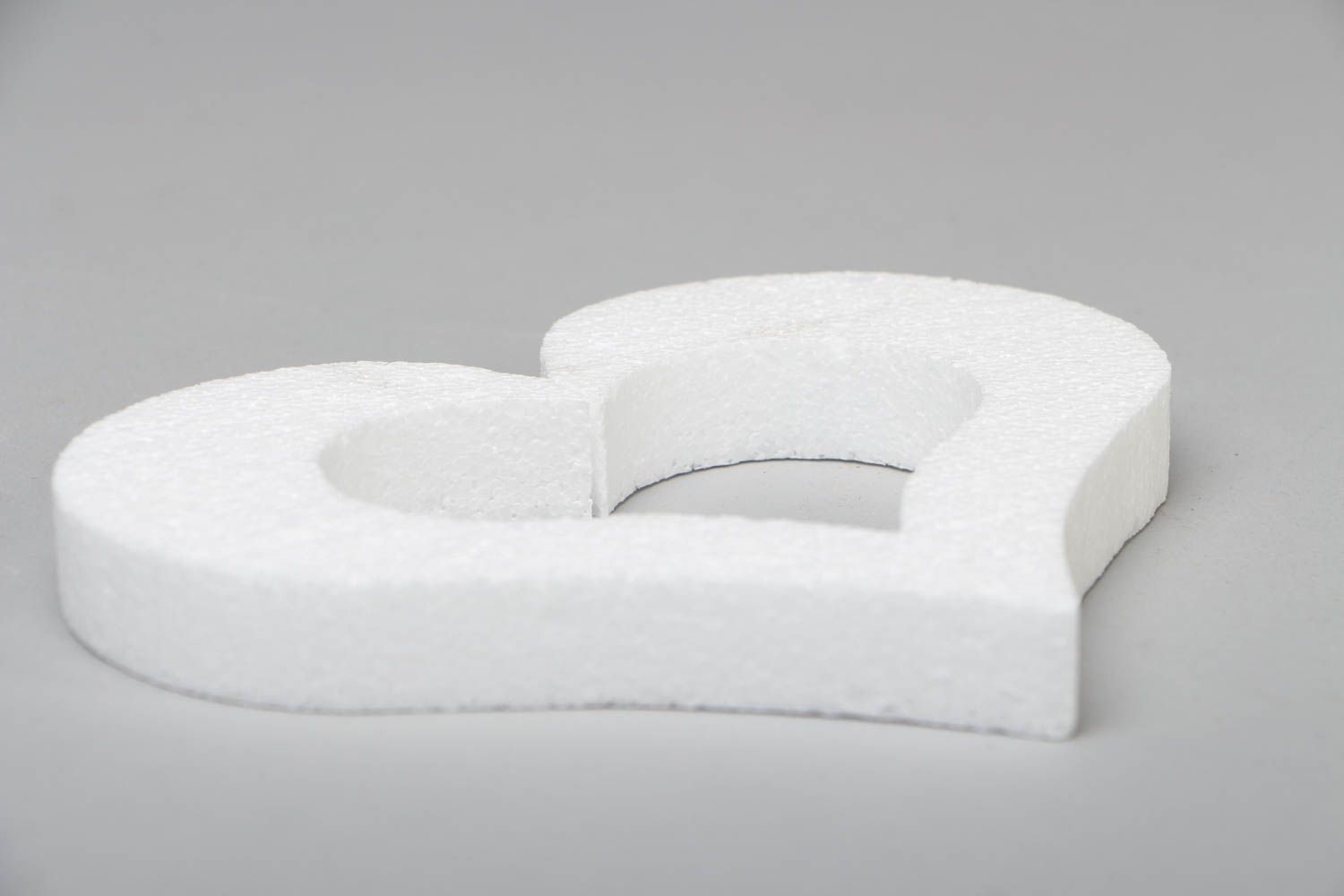 Handmade foam plastic craft blank Heart photo 3