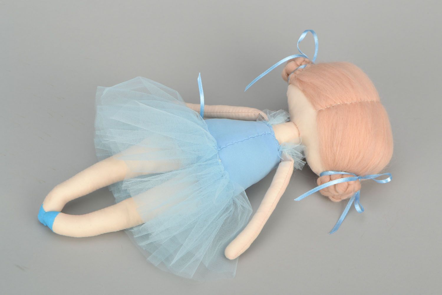 Текстильная кукла Балерина фото 5