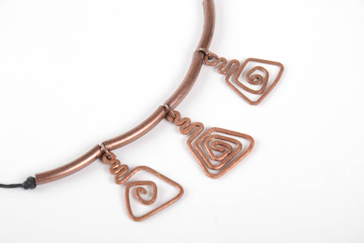 Handmade metal pendant copper accessories fashion jewelry fashion accessories photo 3