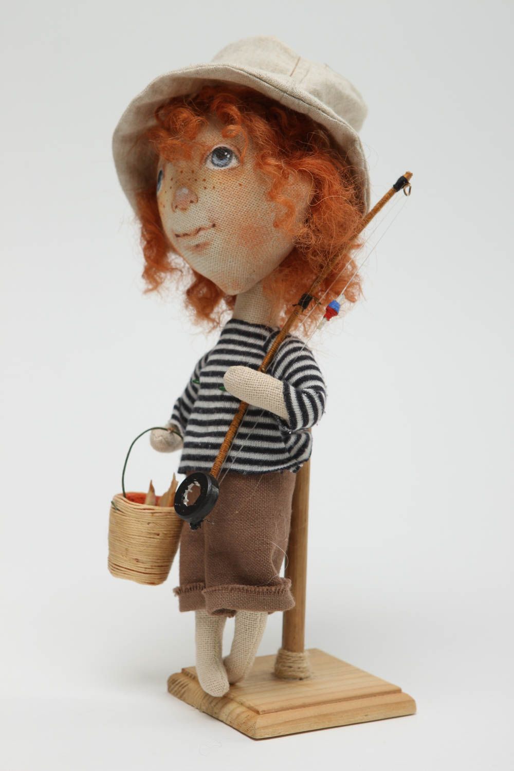 Puppe aus Stoff handmade Haus Dekoration Designer Puppe Geschenk für Mädchen foto 2