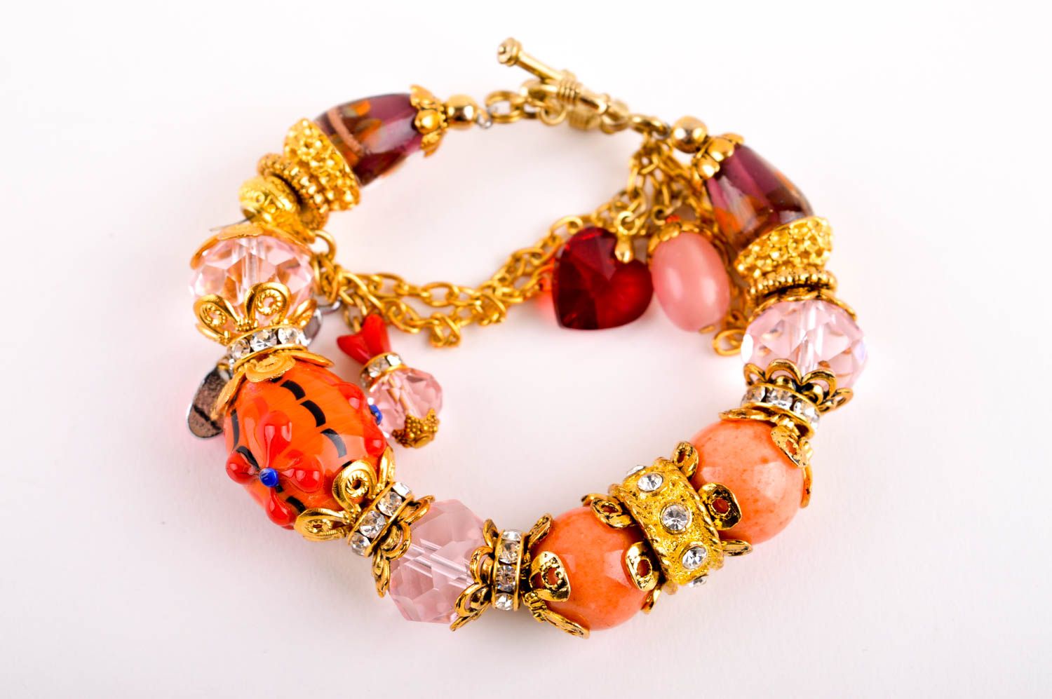 Handmade bracelet with natural stones designer stone jewelry fashion jewelry photo 2