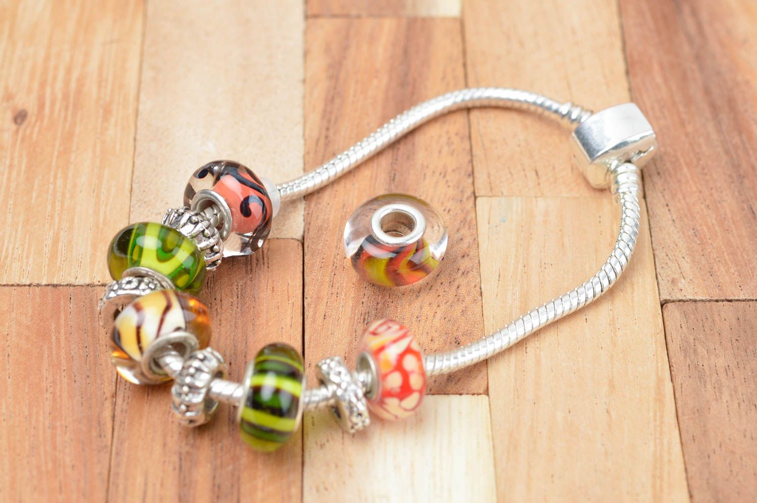 Trendy glass beads jewelry accessories lampwork supplies lampwork beads photo 4