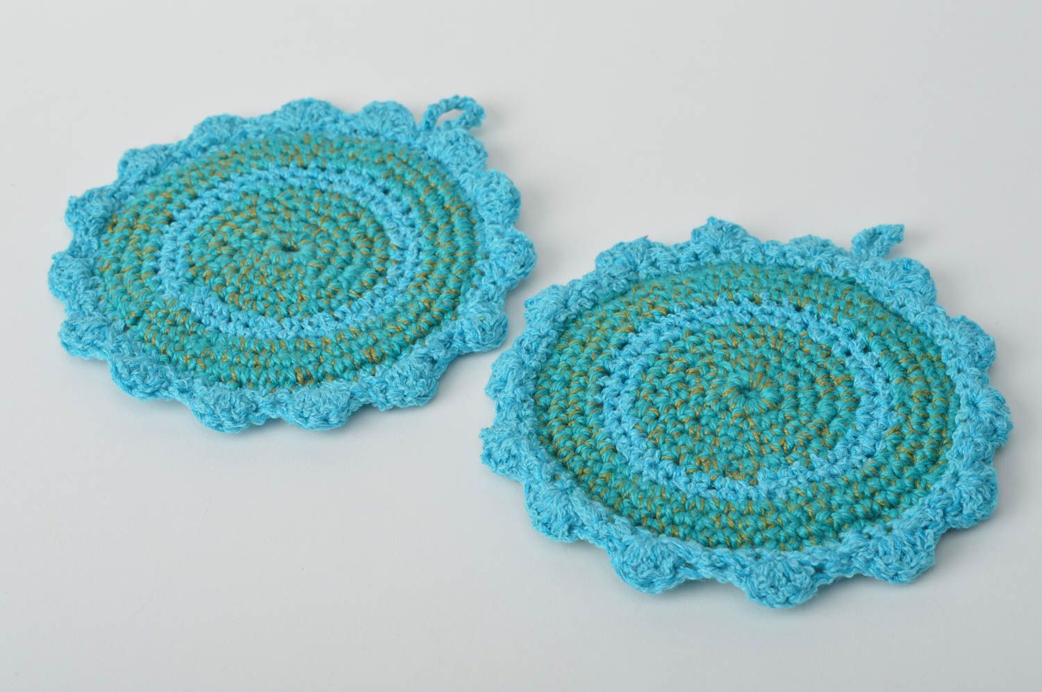Beautiful handmade crochet potholder home textiles kitchen design gift ideas photo 5