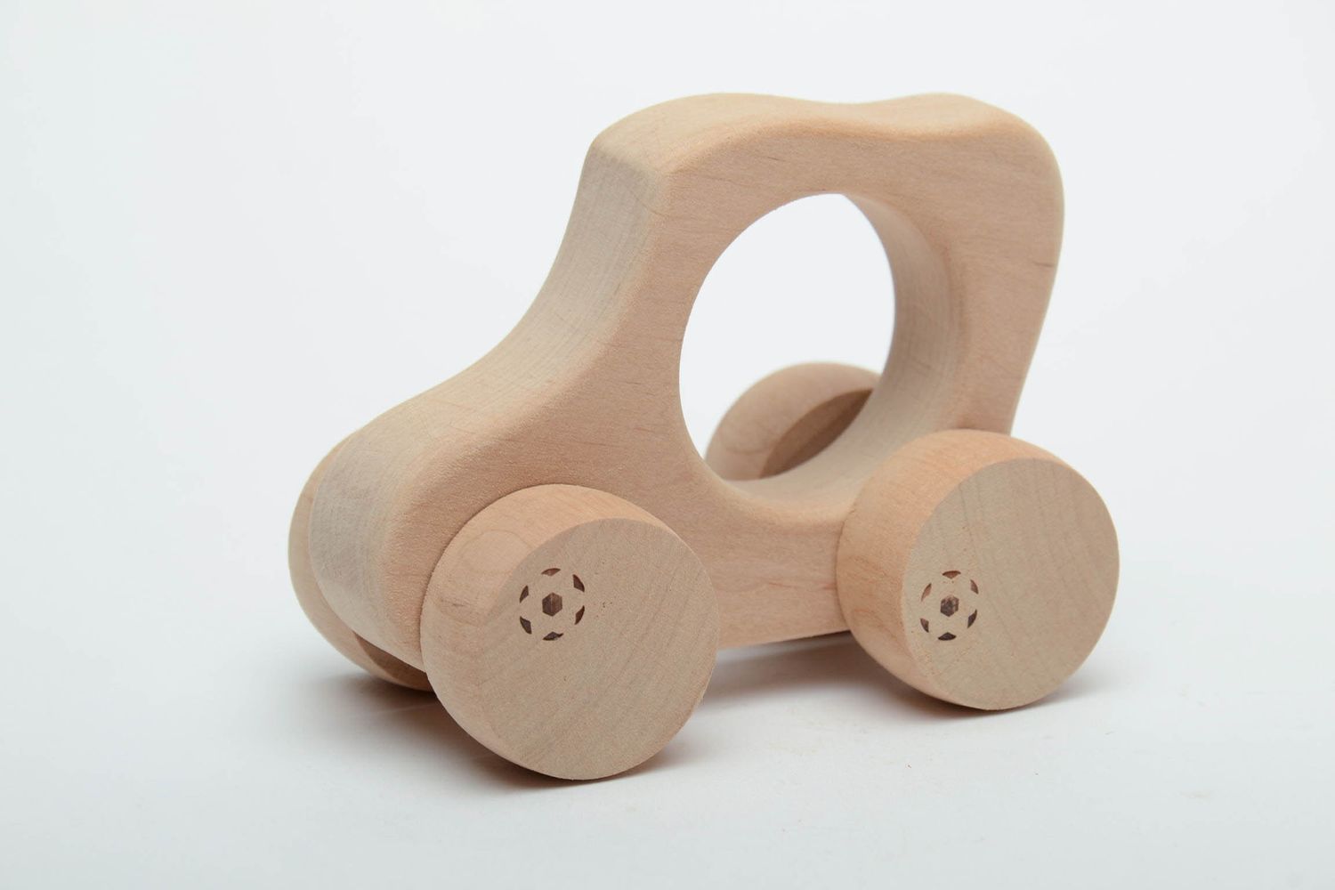 Wooden wheeled toy Car photo 2