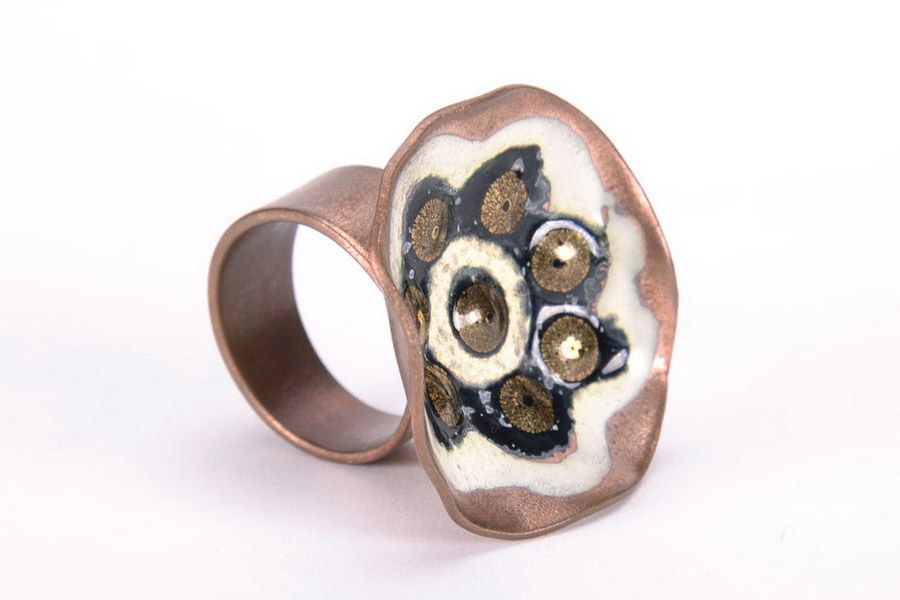 Copper seal ring photo 1
