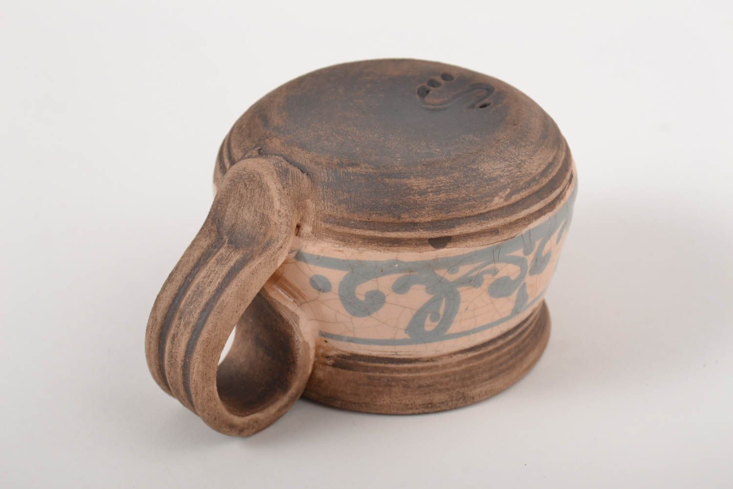 Taza de cerámica artesanal para té regalo original utensilio de cocina   foto 5